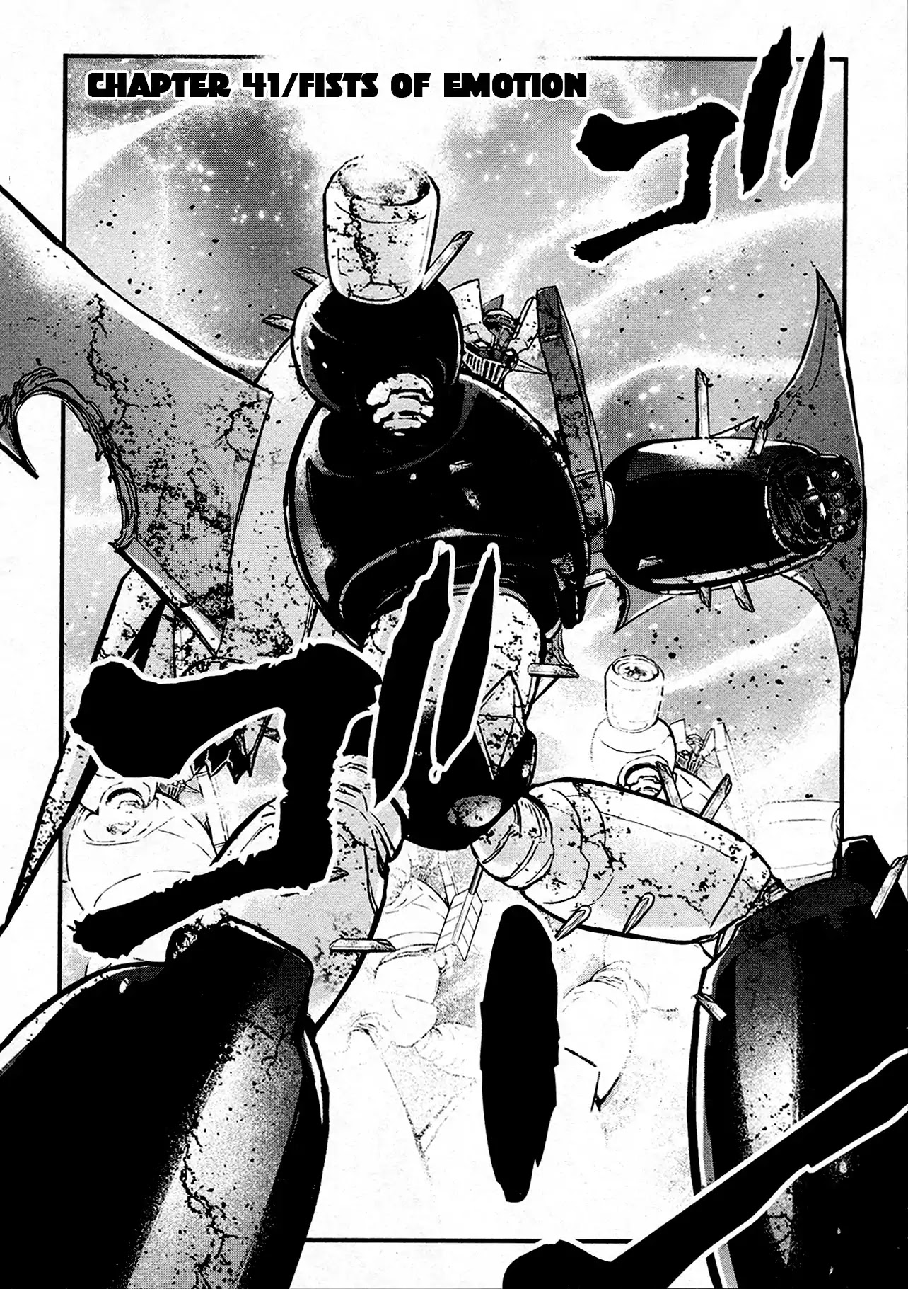 Shin Mazinger Zero Chapter 41 page 1 - Chapter 41: Fists of Emotion
