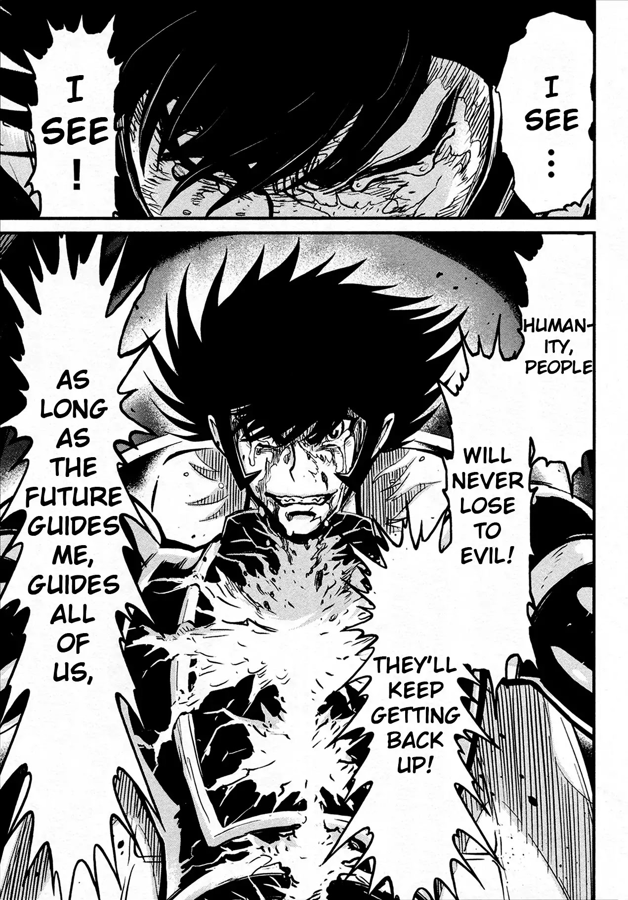 Shin Mazinger Zero Chapter 41 page 25 - Chapter 41: Fists of Emotion