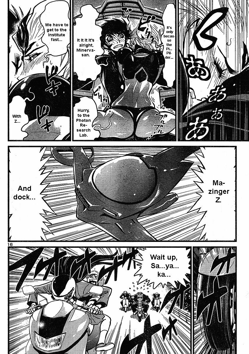 Shin Mazinger Zero Chapter 6 page 16 - Chapter 6 : Pleasant Feeling! Pilder On!!