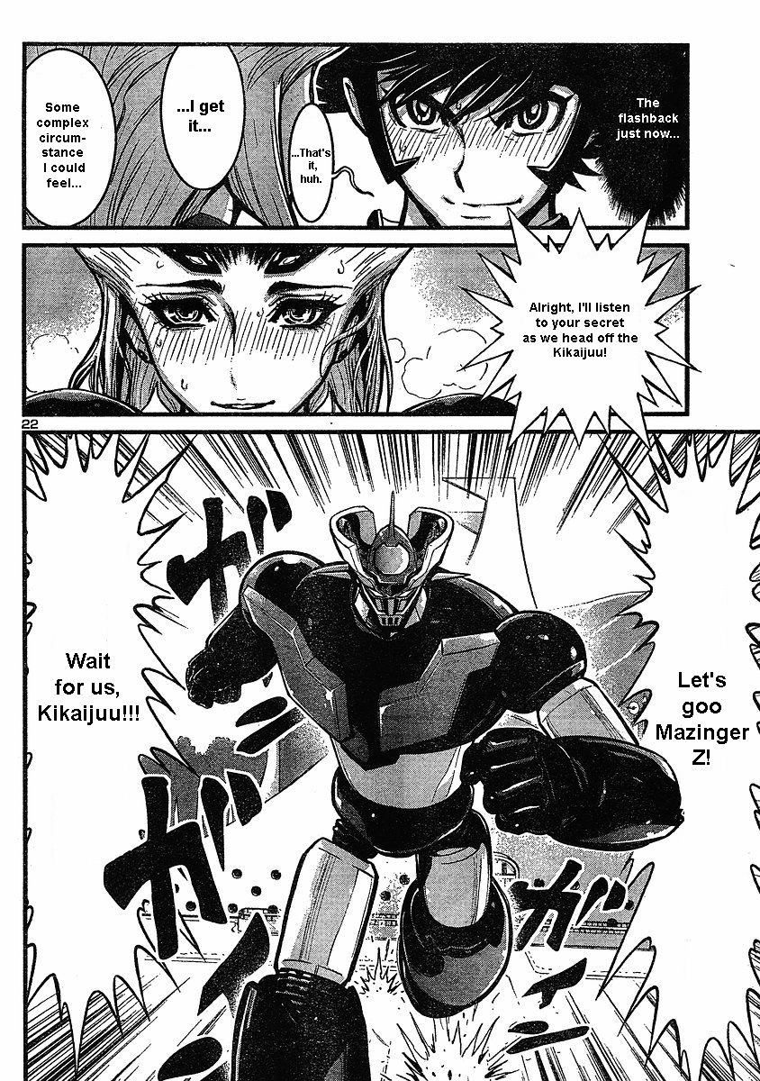 Shin Mazinger Zero Chapter 6 page 22 - Chapter 6 : Pleasant Feeling! Pilder On!!