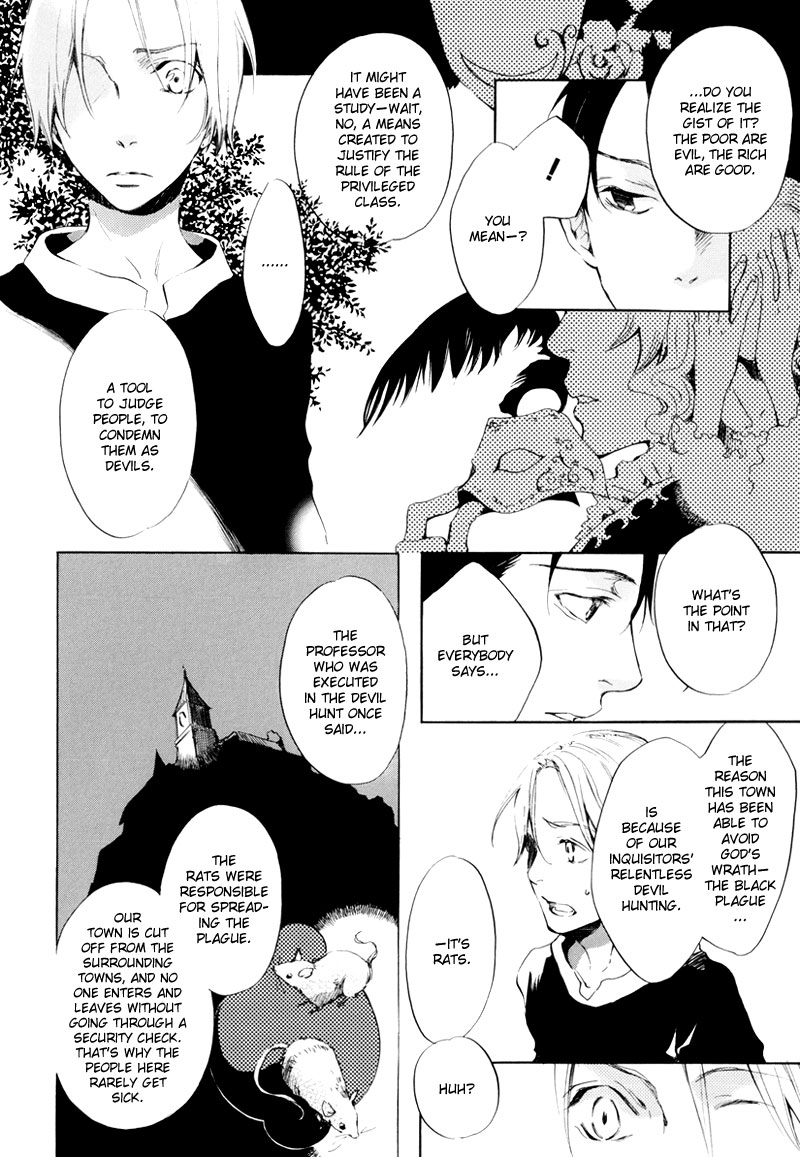 Shin Megami Tensei: Devil Children Chapter 12.4-2 page 4 - Vol.12 Chapter 4 v2 : The End of You, Me and the World (Kimi to Boku to Sekai no Owari) by...