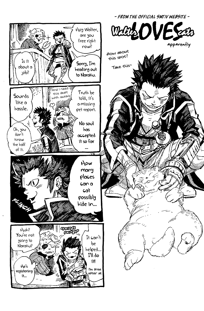 Shin Megami Tensei IV - Demonic Gene Chapter 16 page 8 - Chapter 16: Extras
