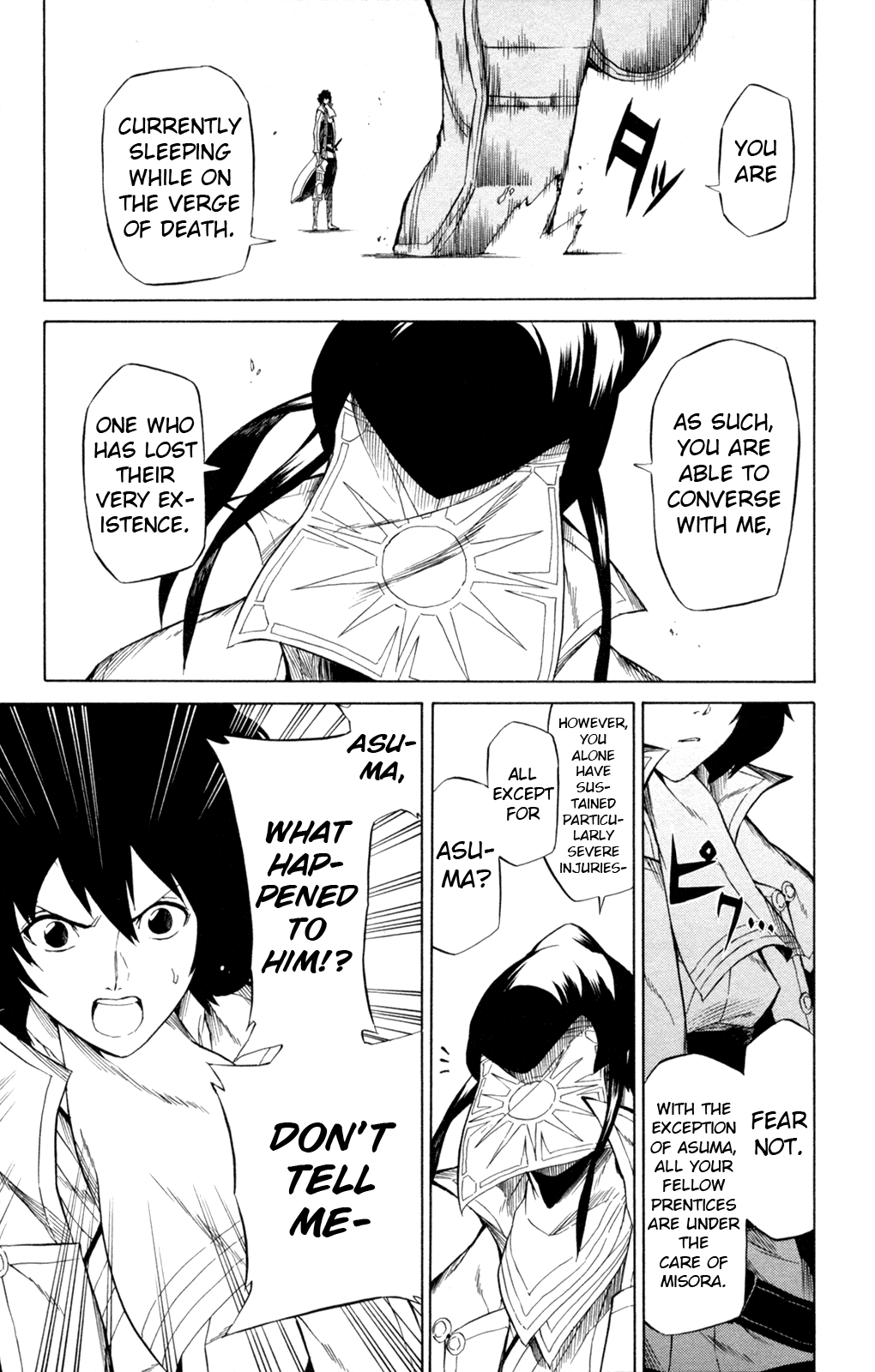 Shin Megami Tensei IV - Prayers Chapter 10 page 3 - Chapter 10: Trauma