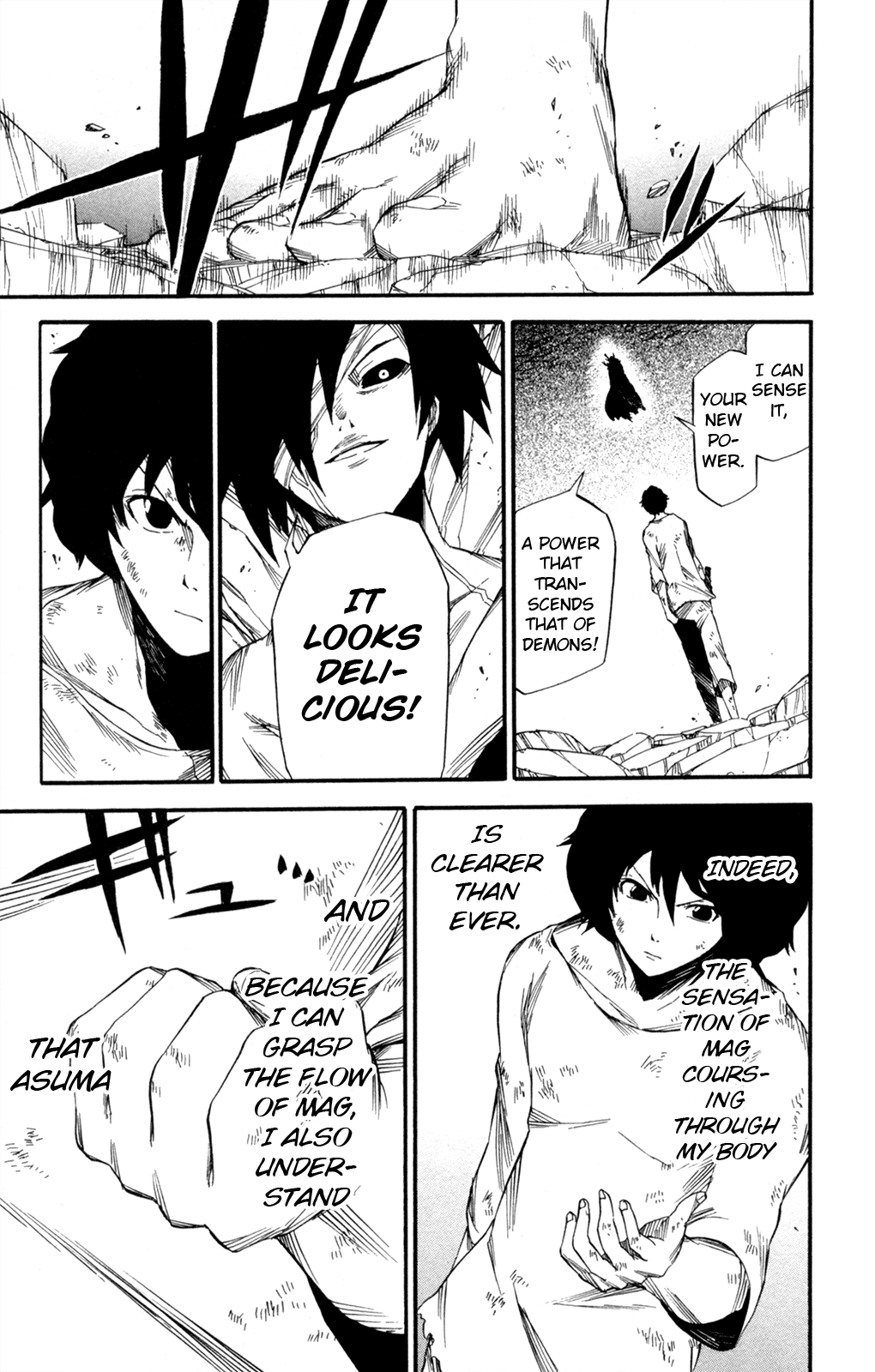 Shin Megami Tensei IV - Prayers Chapter 13 page 7 - Chapter 13: When Closed Eyes