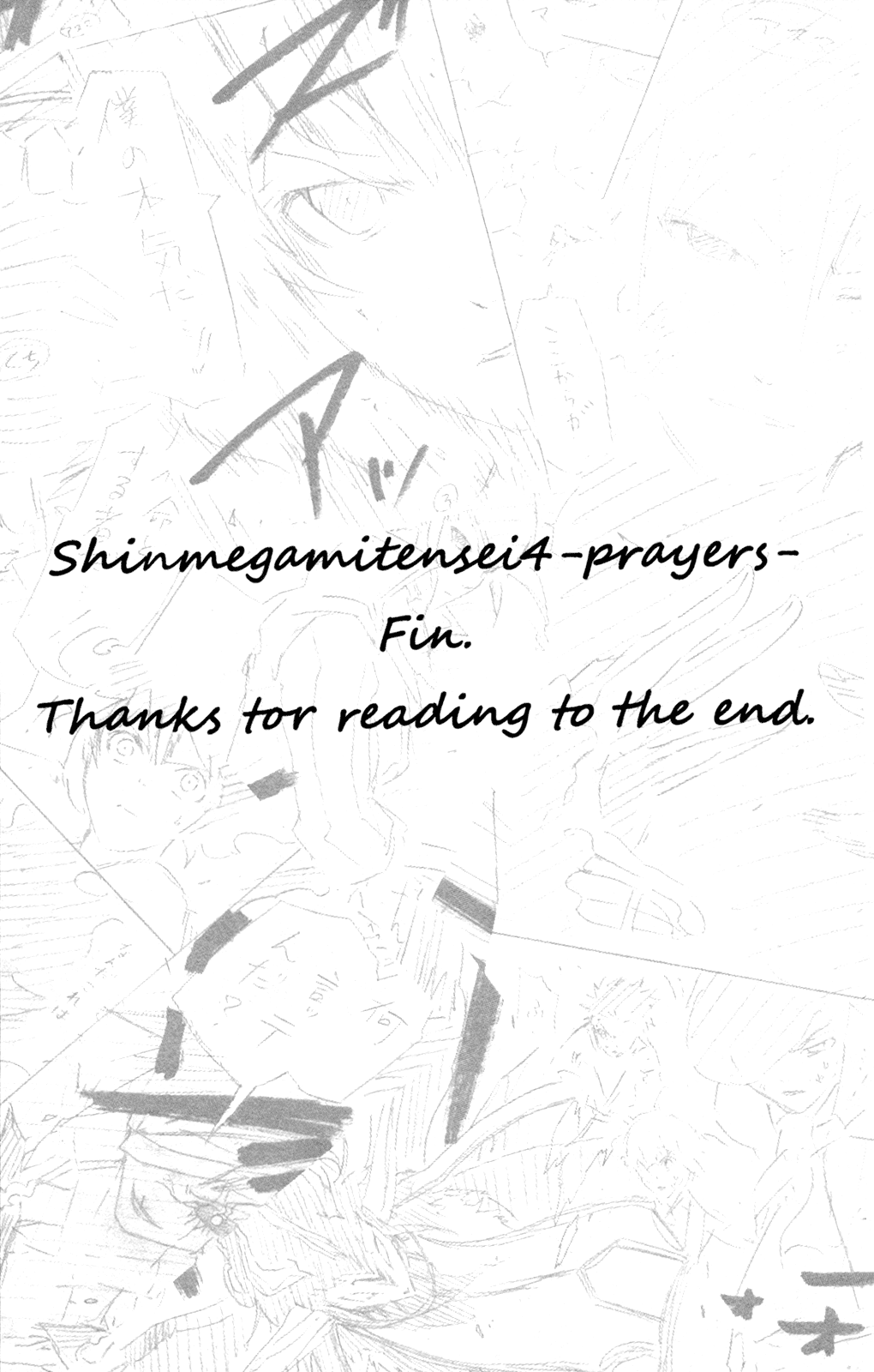 Shin Megami Tensei IV - Prayers Chapter 16.5 page 3 - Chapter 16.5: Volume 2 Extras