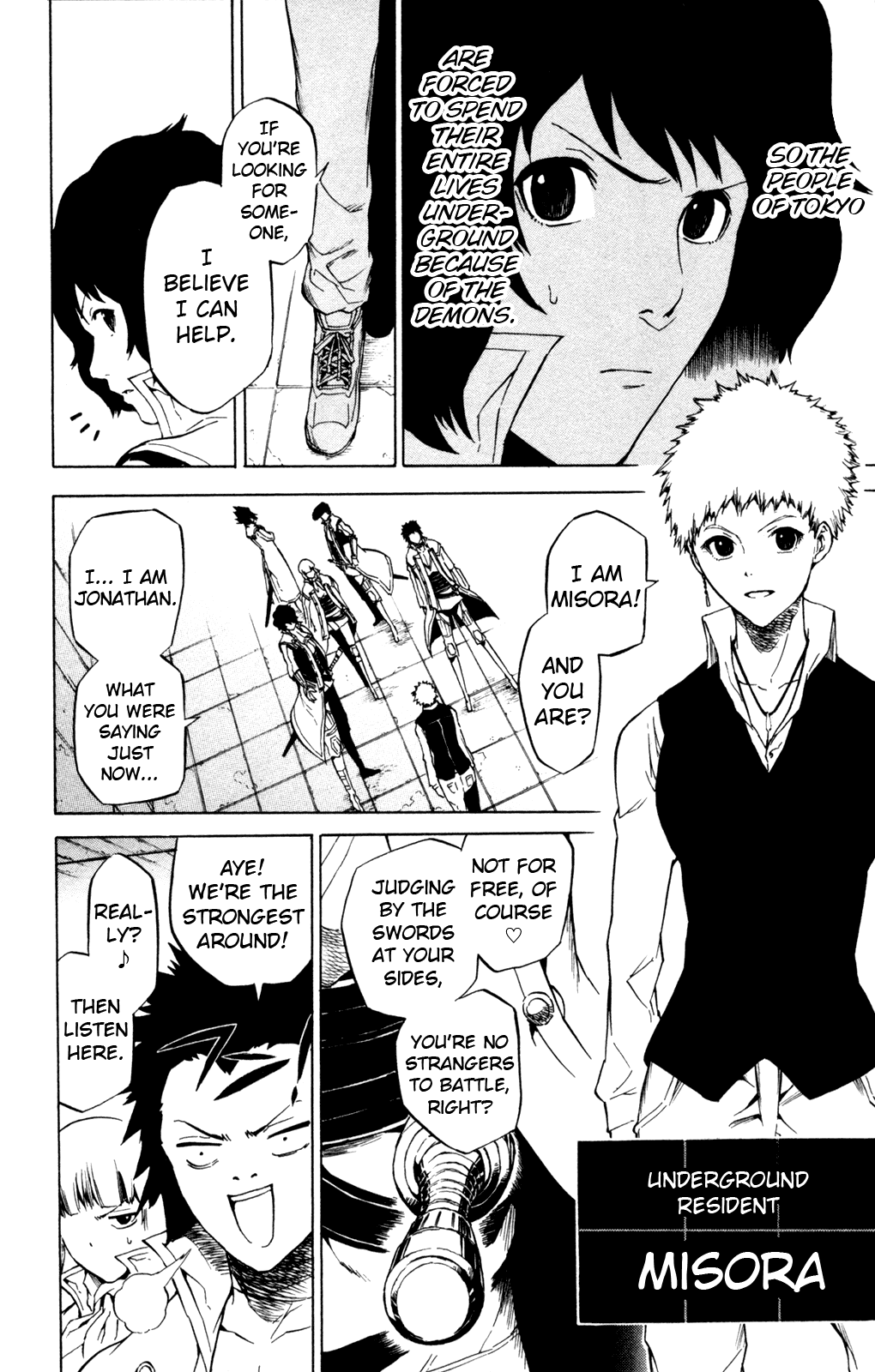 Shin Megami Tensei IV - Prayers Chapter 7 page 6 - Chapter 7: School & Keepsake