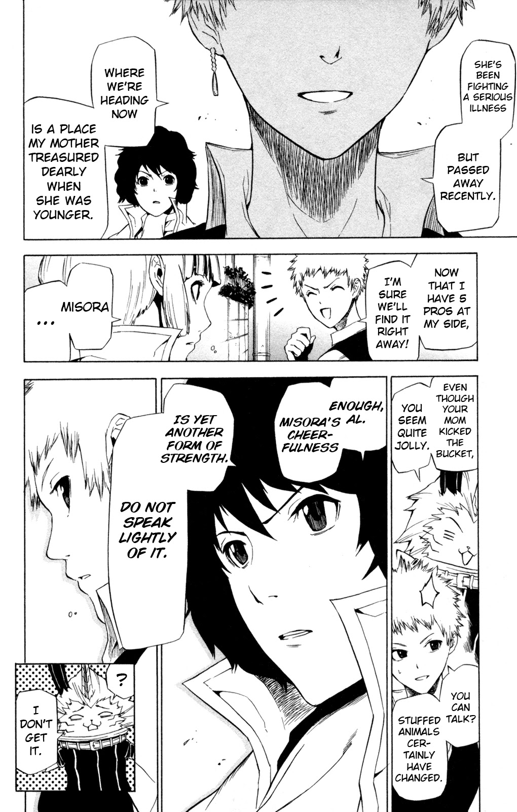 Shin Megami Tensei IV - Prayers Chapter 7 page 8 - Chapter 7: School & Keepsake