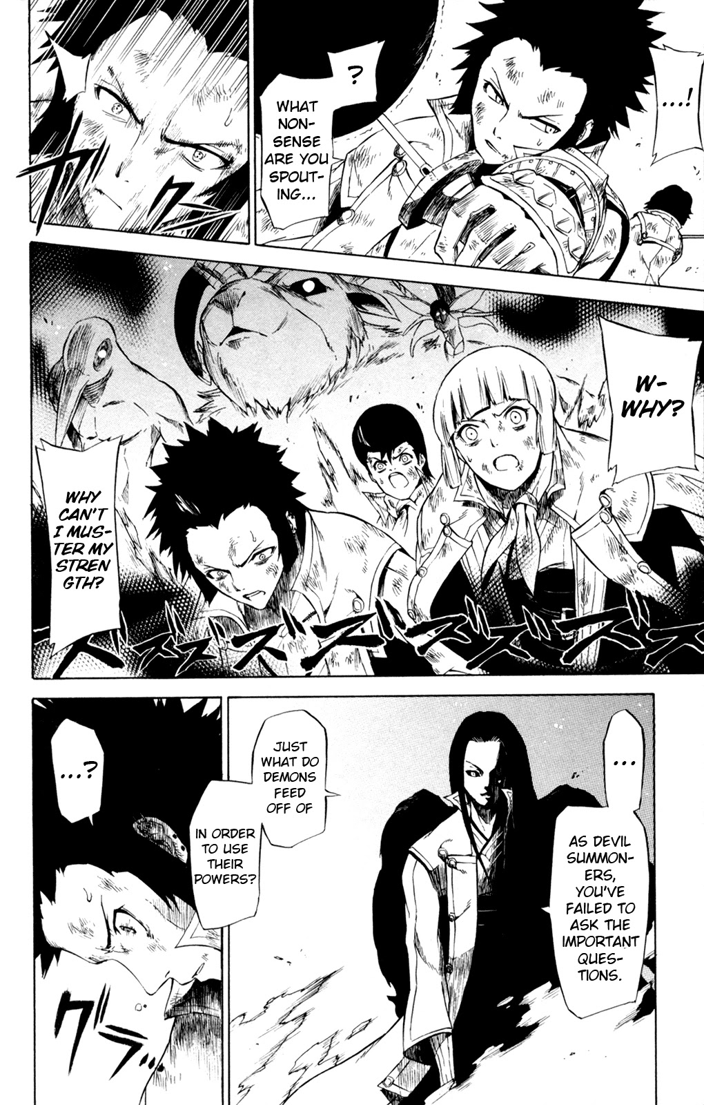 Shin Megami Tensei IV - Prayers Chapter 8 page 14 - Chapter 8: Unexploited Potence