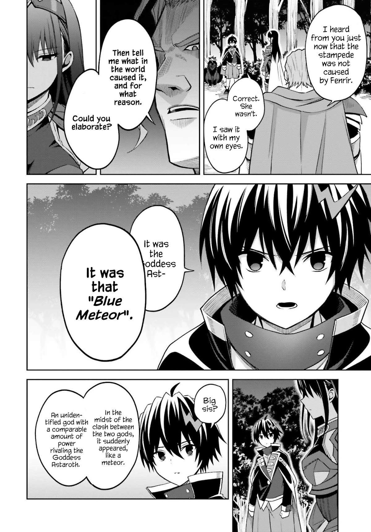 Shin no Jitsuryoku wa Girigiri Made Kakushite Iyou to Omou Chapter 18 page 11 - Chapter 18: Blue Meteor
