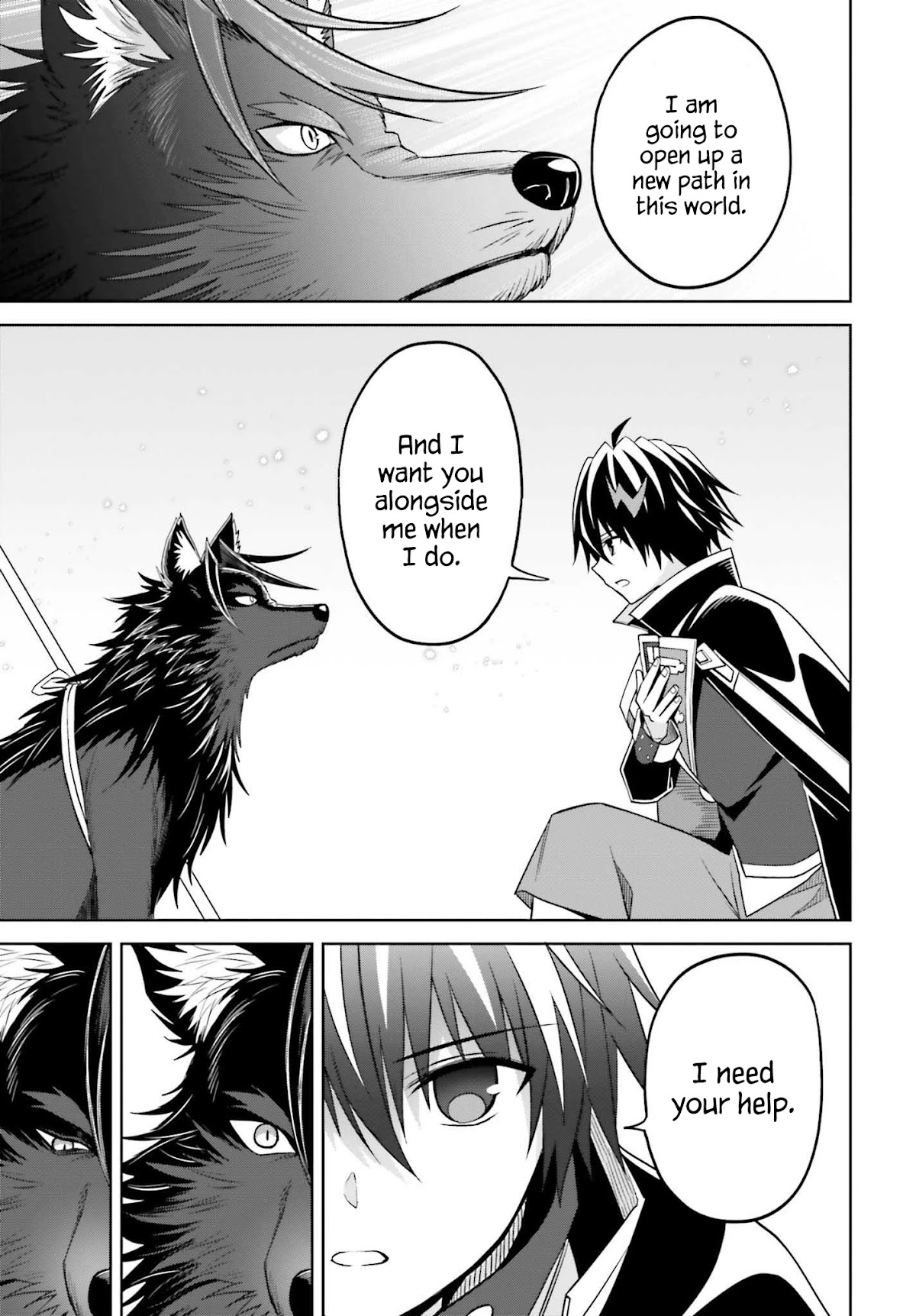 Shin no Jitsuryoku wa Girigiri Made Kakushite Iyou to Omou Chapter 18 page 28 - Chapter 18: Blue Meteor