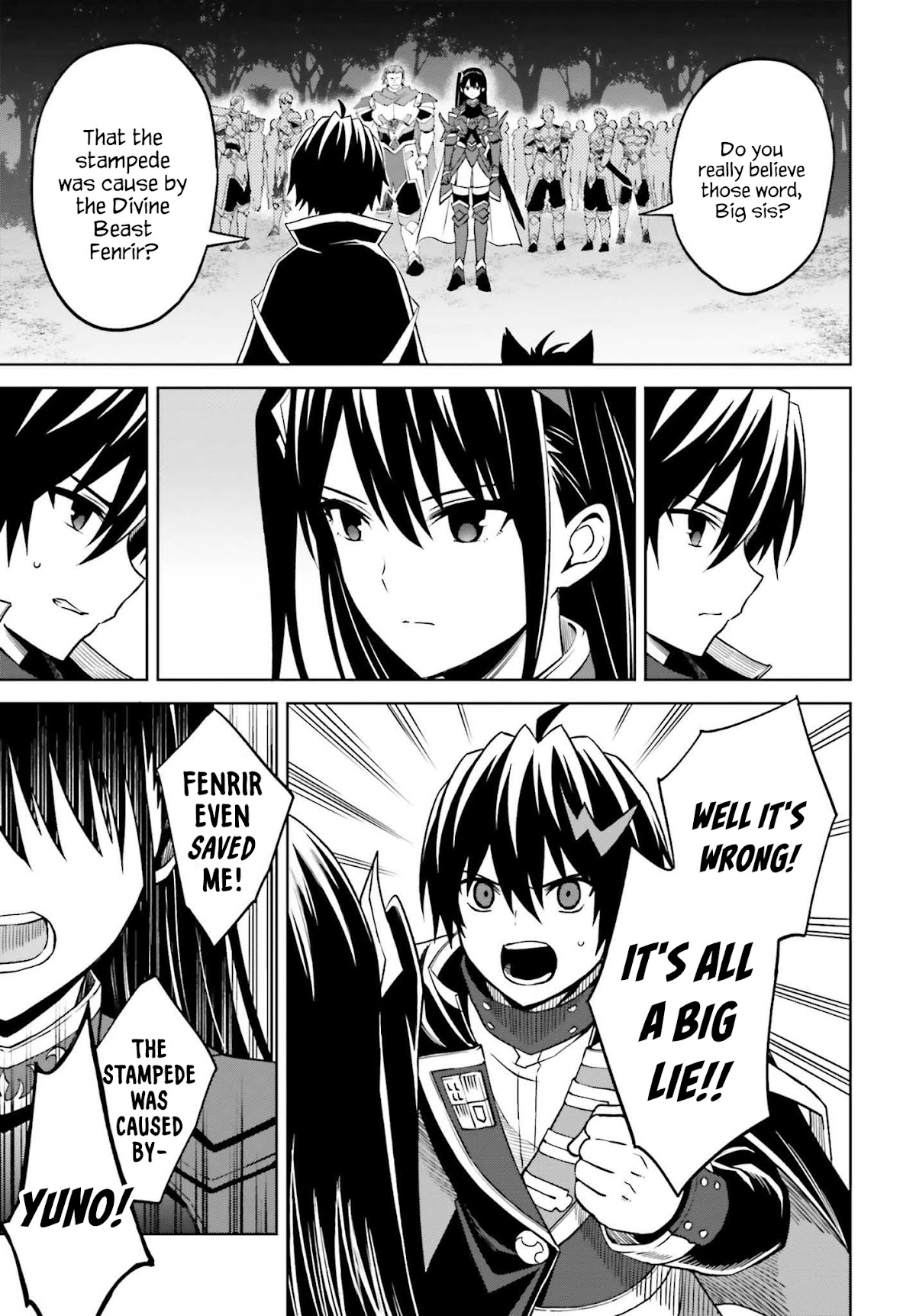 Shin no Jitsuryoku wa Girigiri Made Kakushite Iyou to Omou Chapter 18 page 6 - Chapter 18: Blue Meteor