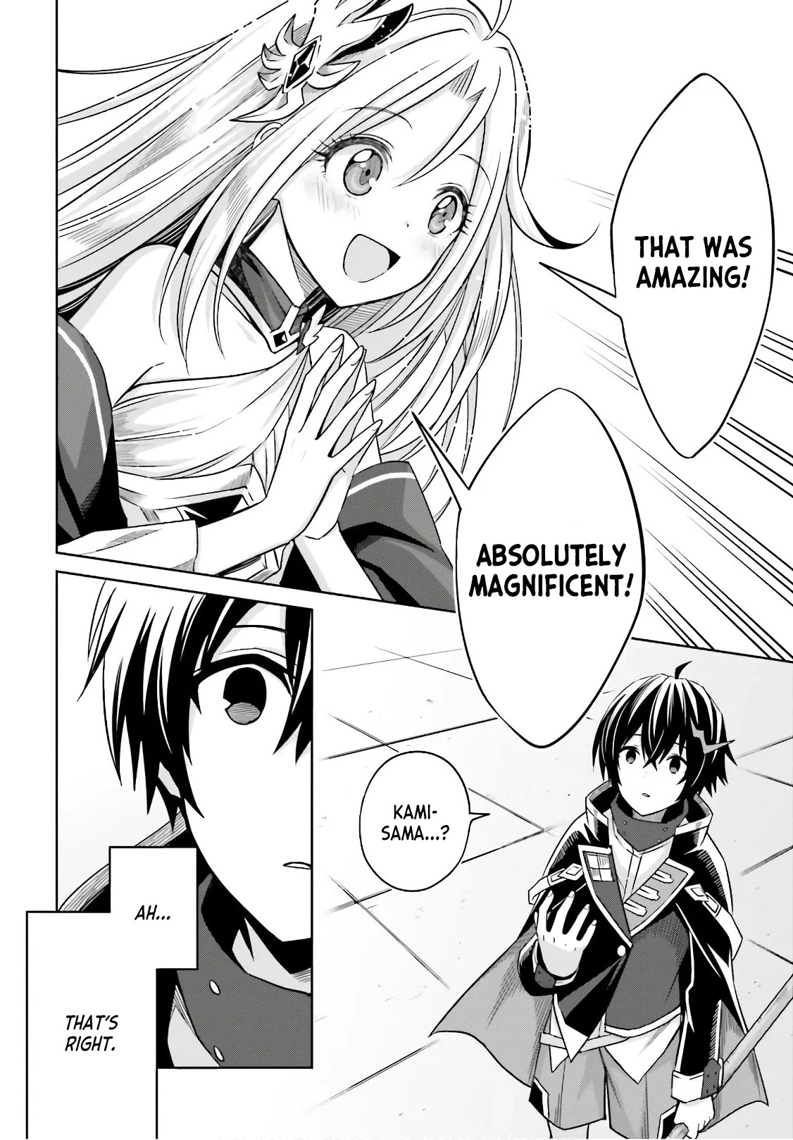 Shin no Jitsuryoku wa Girigiri Made Kakushite Iyou to Omou Chapter 2 page 22 - Chapter 2: What can I do for Kami-sama?