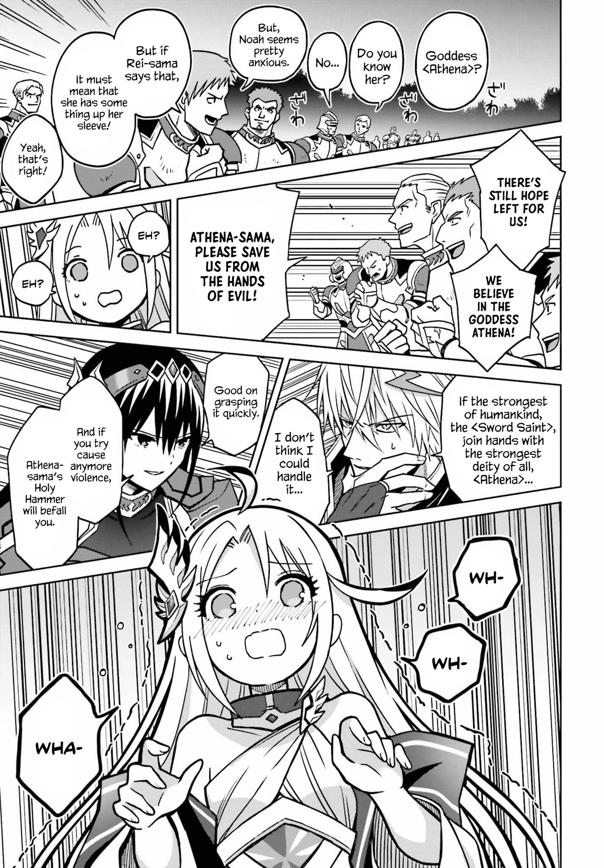 Shin no Jitsuryoku wa Girigiri Made Kakushite Iyou to Omou Chapter 22 page 13 - Chapter 22: I'm Sorry, Kami-sama