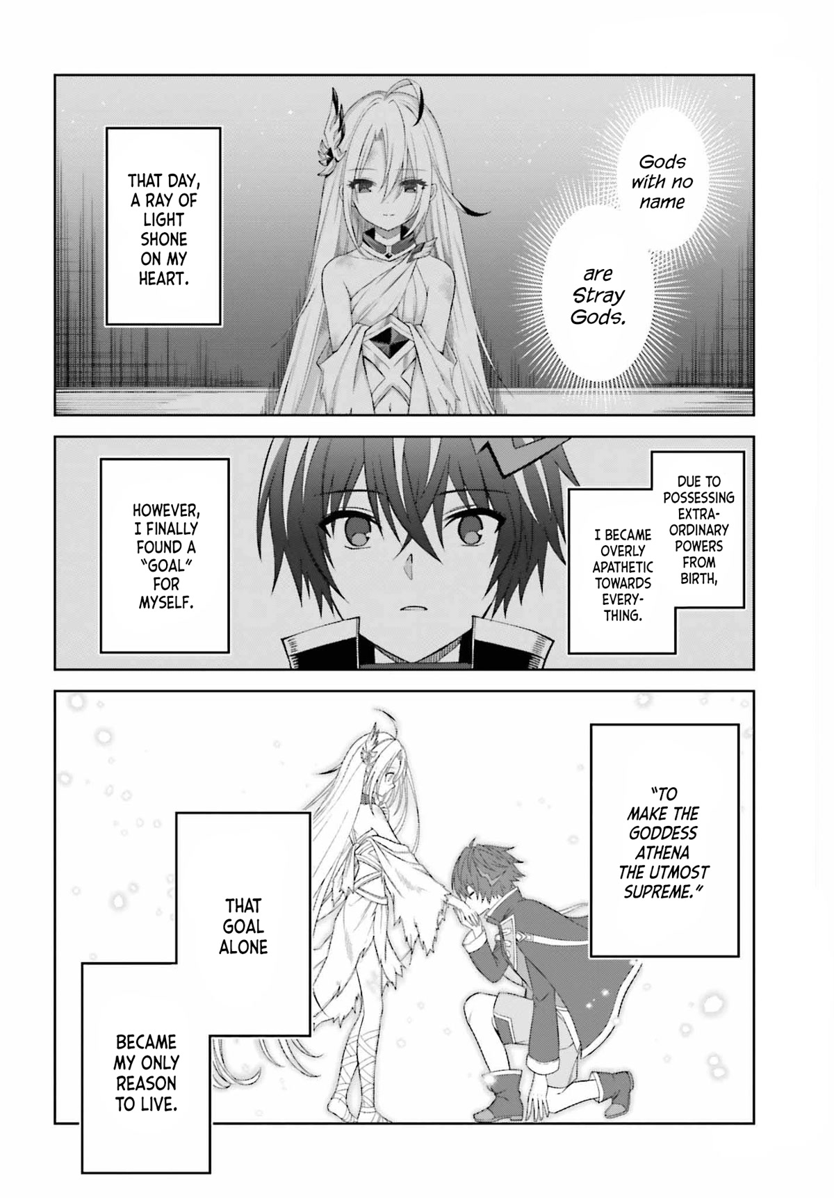 Shin no Jitsuryoku wa Girigiri Made Kakushite Iyou to Omou Chapter 22 page 2 - Chapter 22: I'm Sorry, Kami-sama