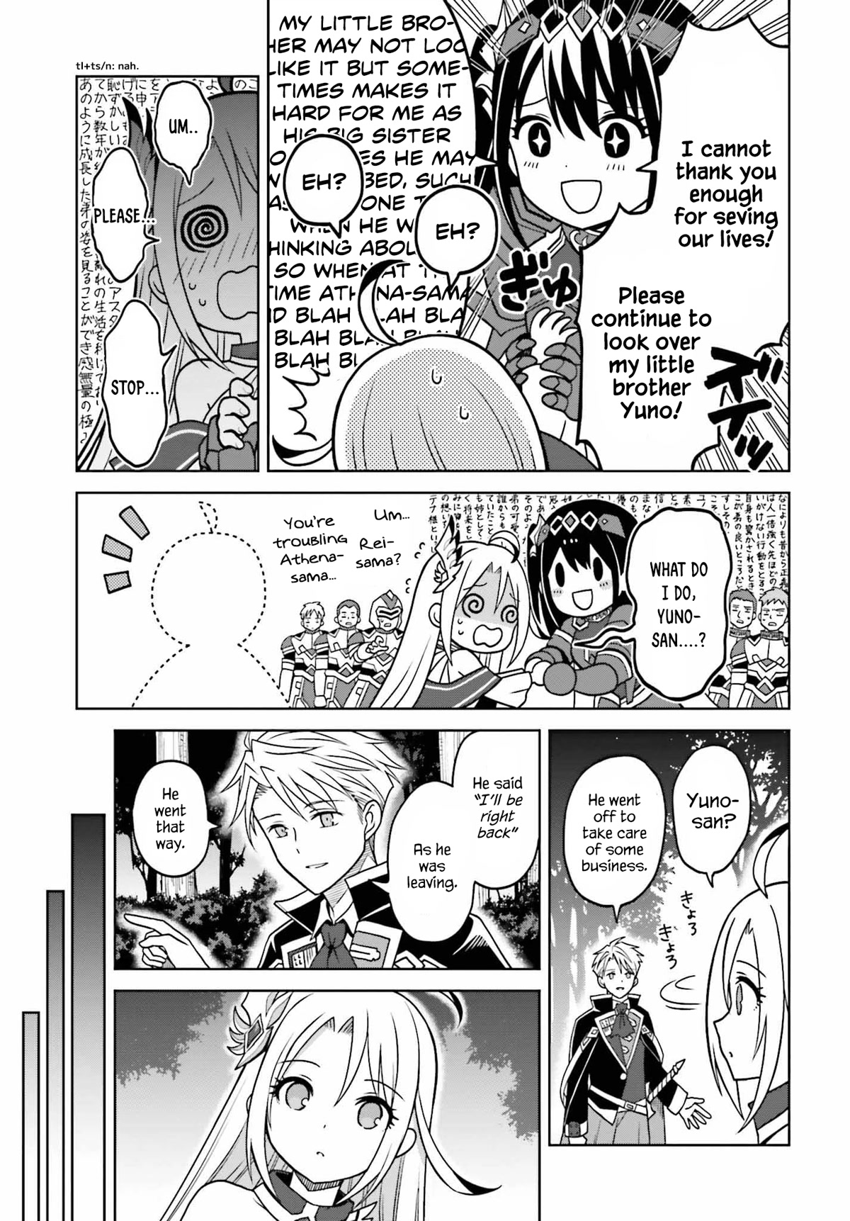 Shin no Jitsuryoku wa Girigiri Made Kakushite Iyou to Omou Chapter 22 page 22 - Chapter 22: I'm Sorry, Kami-sama