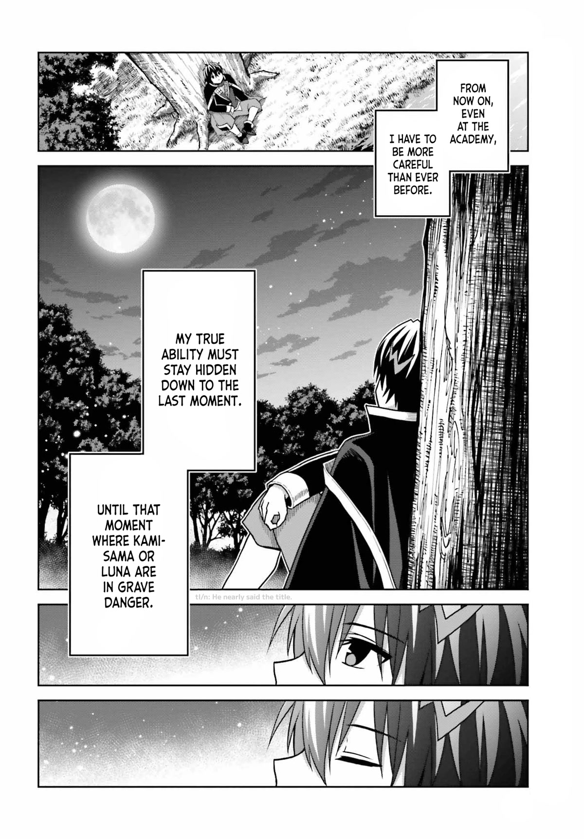 Shin no Jitsuryoku wa Girigiri Made Kakushite Iyou to Omou Chapter 22 page 25 - Chapter 22: I'm Sorry, Kami-sama