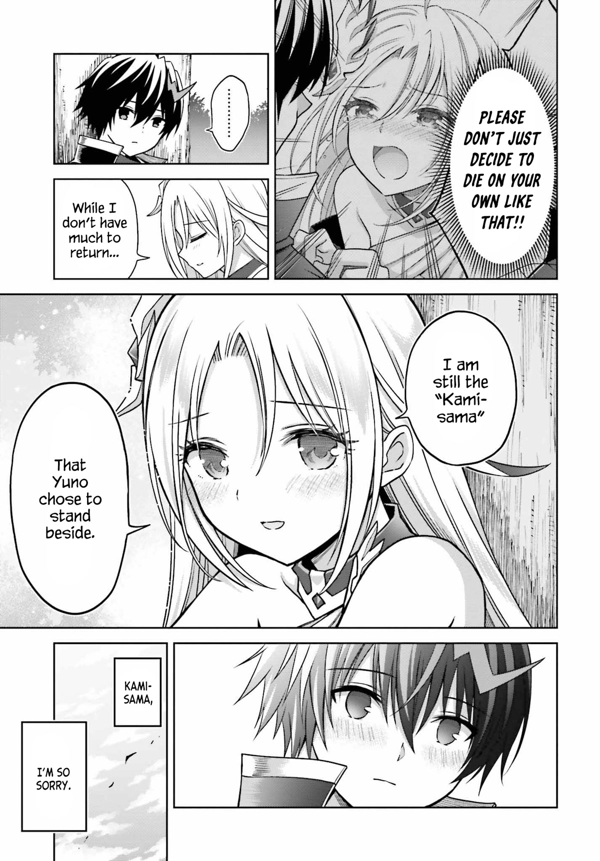 Shin no Jitsuryoku wa Girigiri Made Kakushite Iyou to Omou Chapter 22 page 30 - Chapter 22: I'm Sorry, Kami-sama