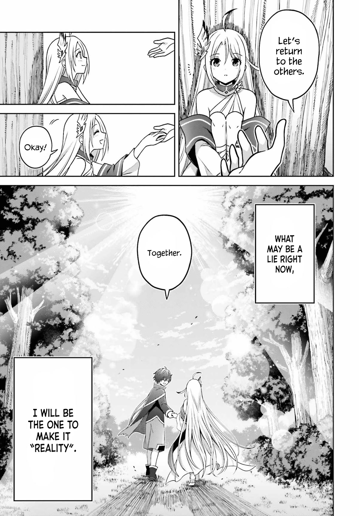 Shin no Jitsuryoku wa Girigiri Made Kakushite Iyou to Omou Chapter 22 page 32 - Chapter 22: I'm Sorry, Kami-sama