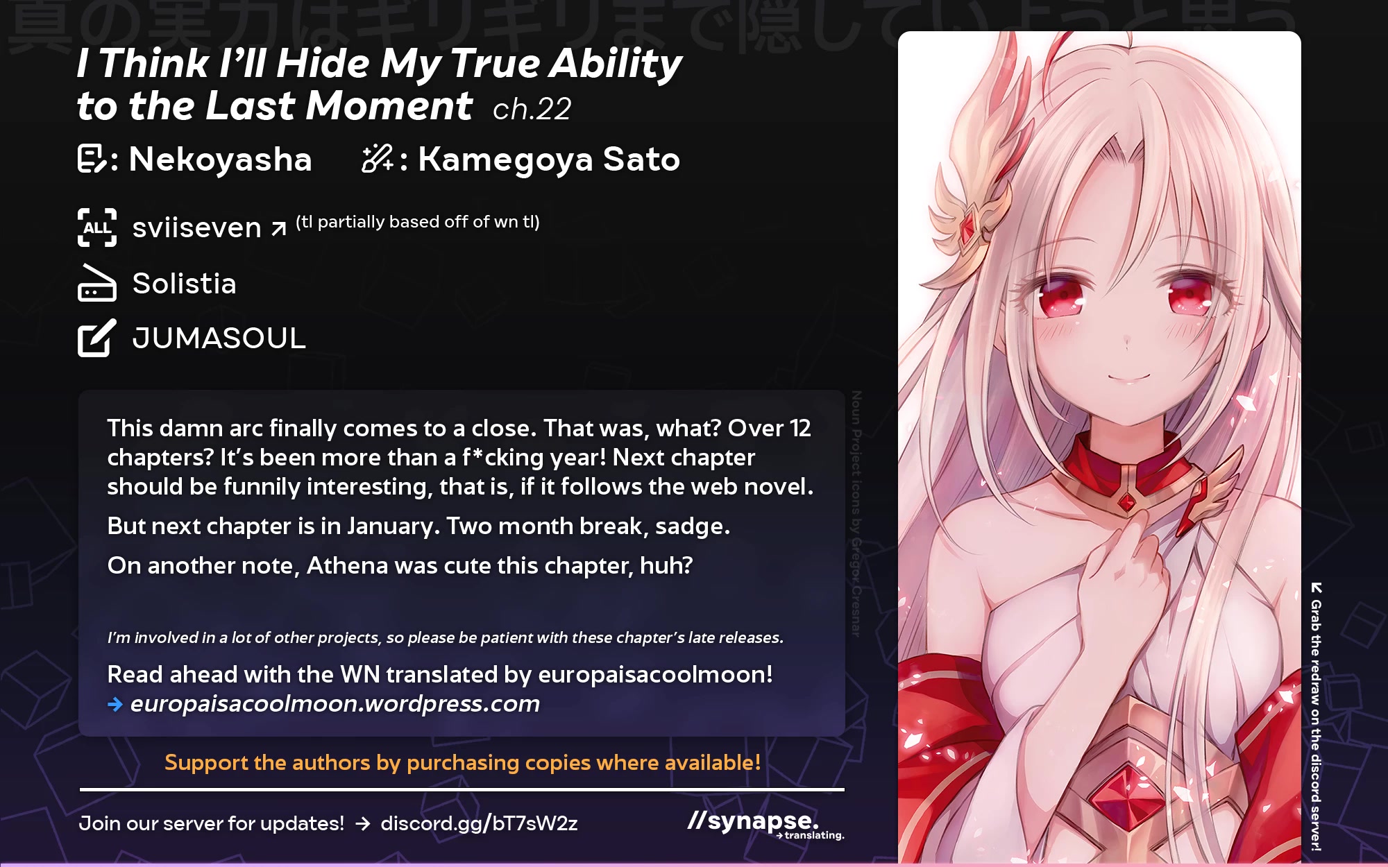 Shin no Jitsuryoku wa Girigiri Made Kakushite Iyou to Omou Chapter 22 page 35 - Chapter 22: I'm Sorry, Kami-sama