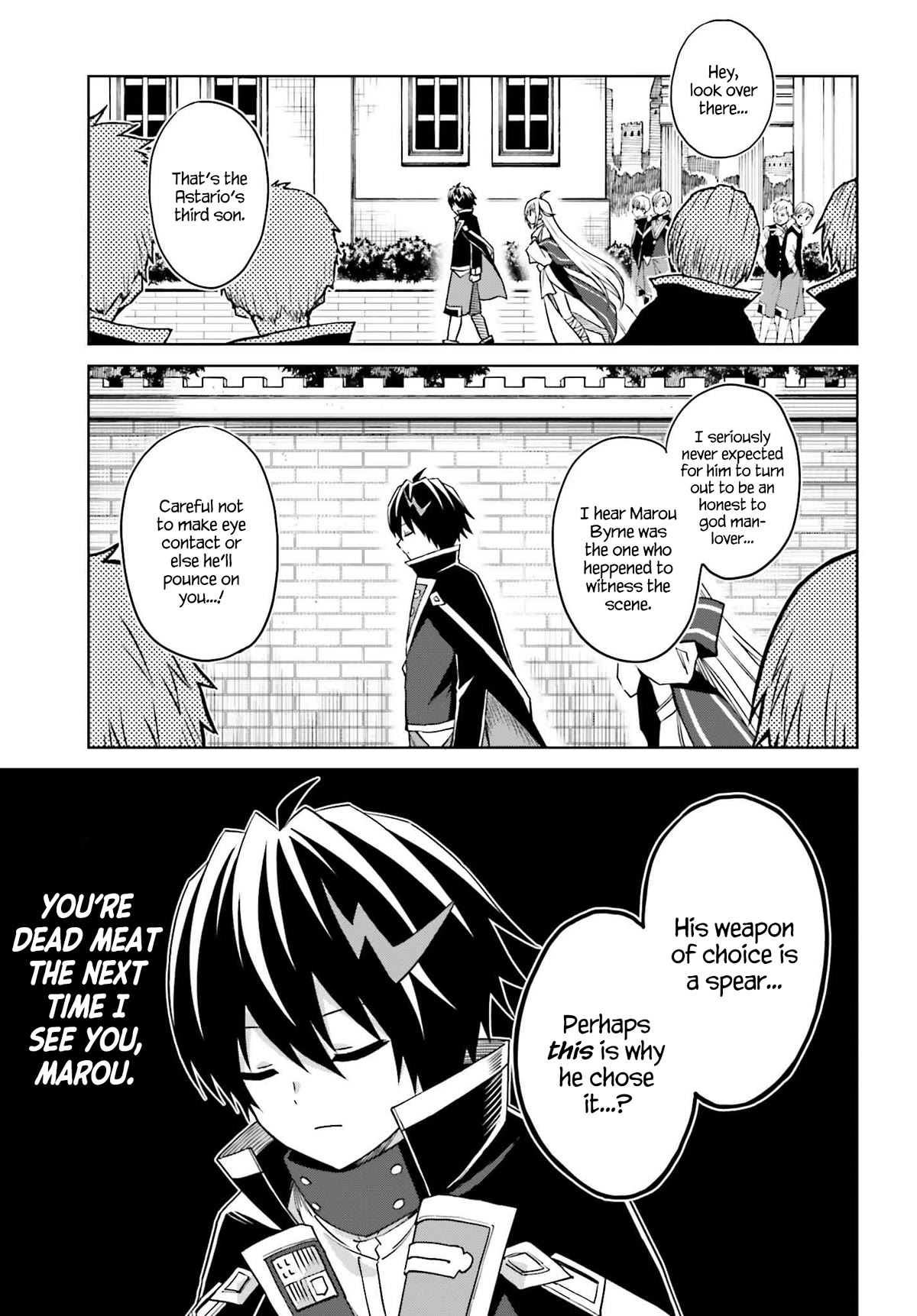 Shin no Jitsuryoku wa Girigiri Made Kakushite Iyou to Omou Chapter 26 page 1 - Chapter 26: The Moon's Classroom