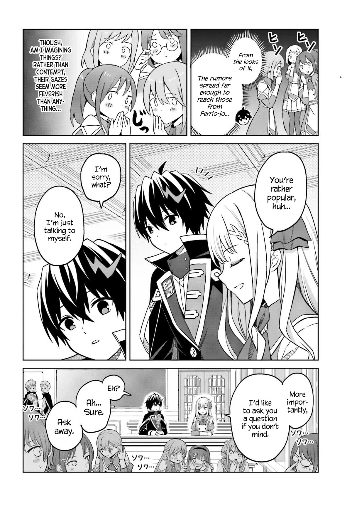 Shin no Jitsuryoku wa Girigiri Made Kakushite Iyou to Omou Chapter 26 page 10 - Chapter 26: The Moon's Classroom