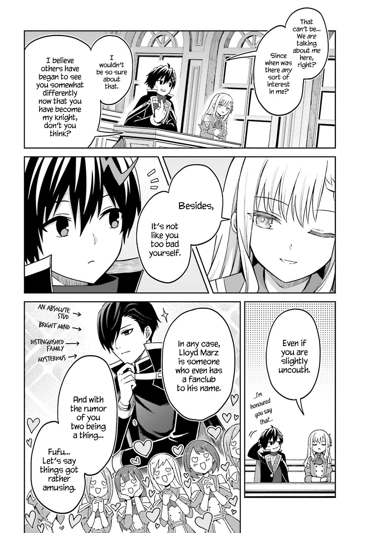 Shin no Jitsuryoku wa Girigiri Made Kakushite Iyou to Omou Chapter 26 page 14 - Chapter 26: The Moon's Classroom