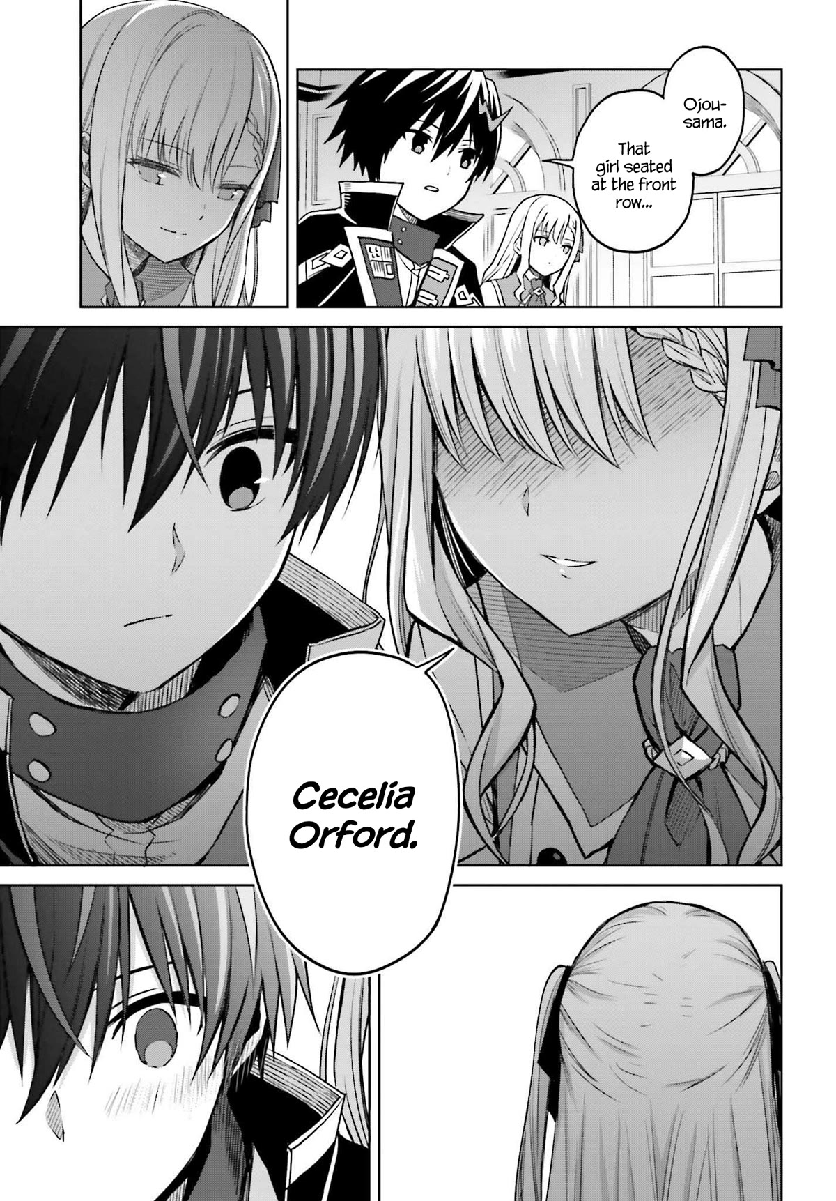 Shin no Jitsuryoku wa Girigiri Made Kakushite Iyou to Omou Chapter 26 page 17 - Chapter 26: The Moon's Classroom