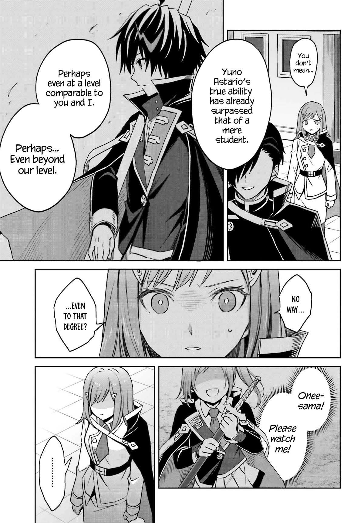 Shin no Jitsuryoku wa Girigiri Made Kakushite Iyou to Omou Chapter 26 page 23 - Chapter 26: The Moon's Classroom