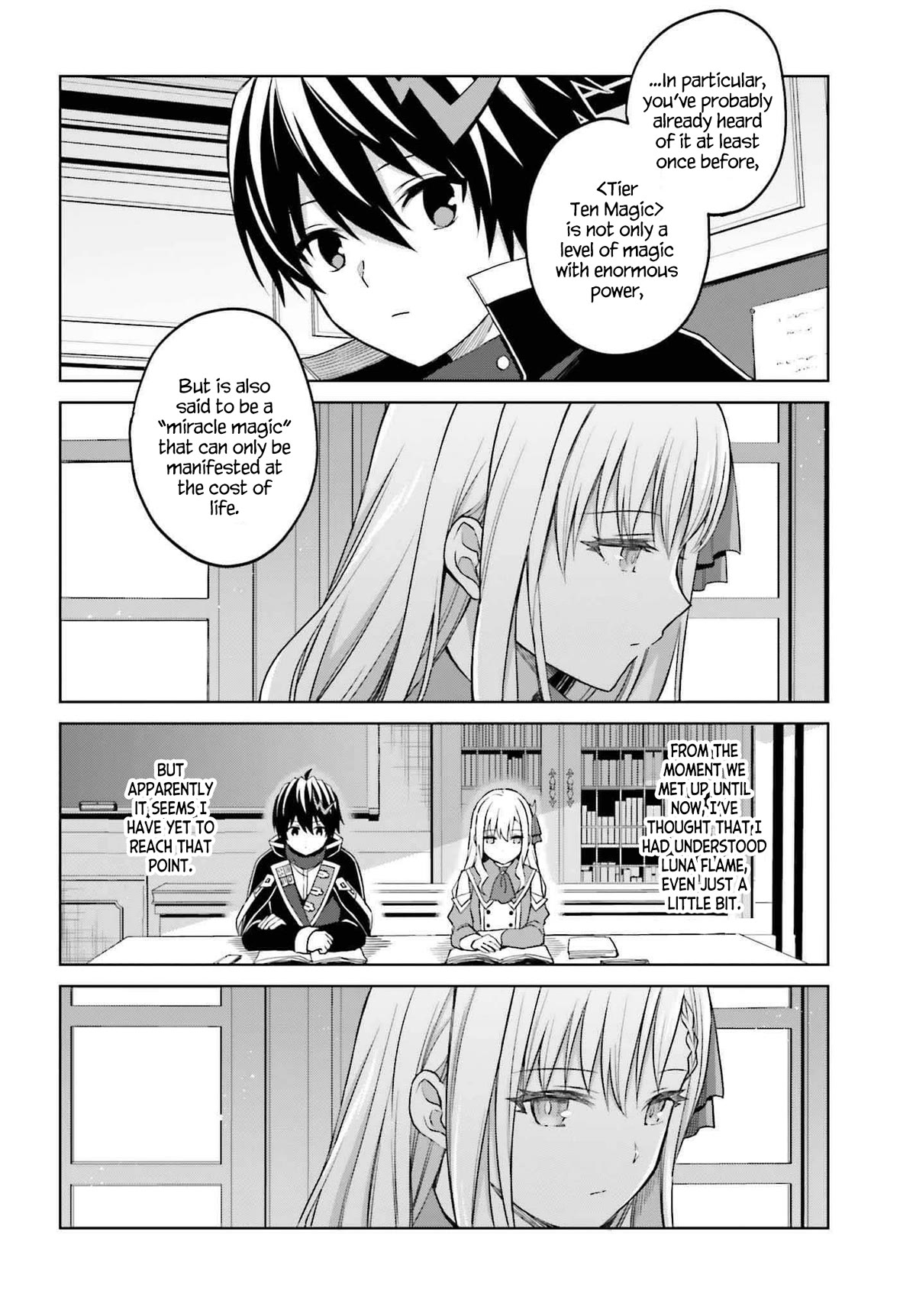 Shin no Jitsuryoku wa Girigiri Made Kakushite Iyou to Omou Chapter 26 page 25 - Chapter 26: The Moon's Classroom