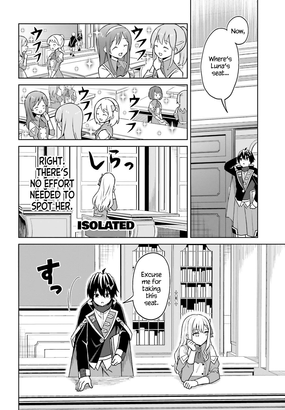 Shin no Jitsuryoku wa Girigiri Made Kakushite Iyou to Omou Chapter 26 page 8 - Chapter 26: The Moon's Classroom