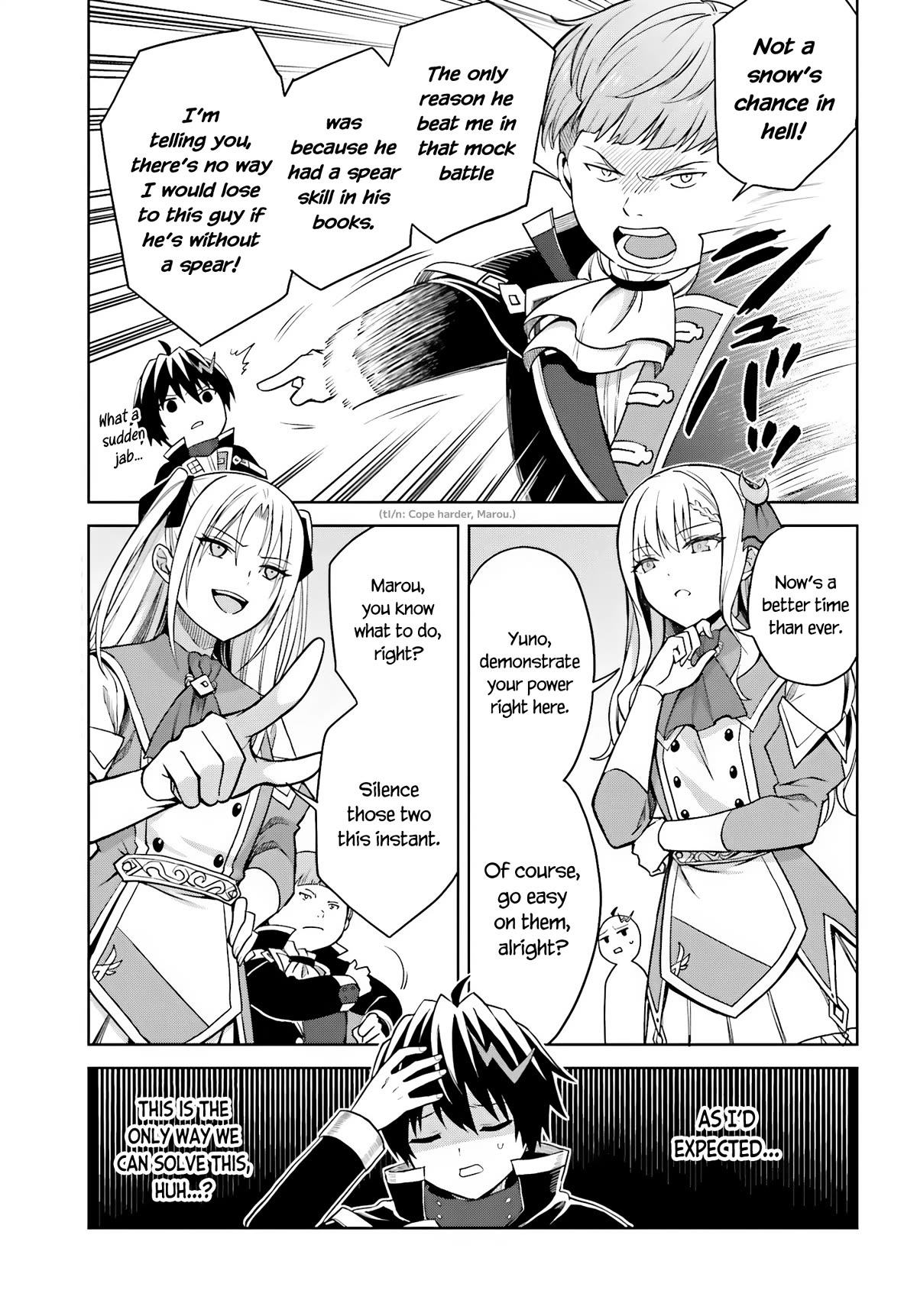 Shin no Jitsuryoku wa Girigiri Made Kakushite Iyou to Omou Chapter 27 page 11 - Chapter 27: An Oath