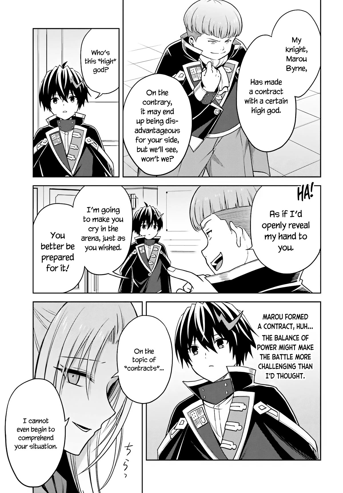 Shin no Jitsuryoku wa Girigiri Made Kakushite Iyou to Omou Chapter 27 page 13 - Chapter 27: An Oath