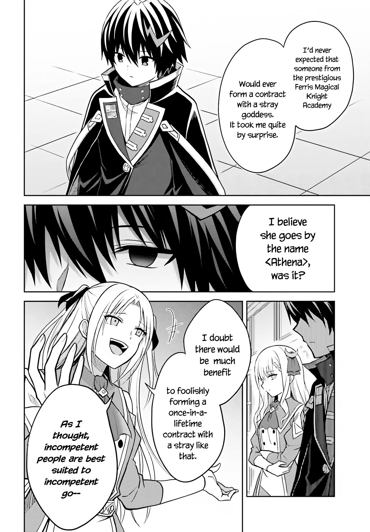 Shin no Jitsuryoku wa Girigiri Made Kakushite Iyou to Omou Chapter 27 page 14 - Chapter 27: An Oath