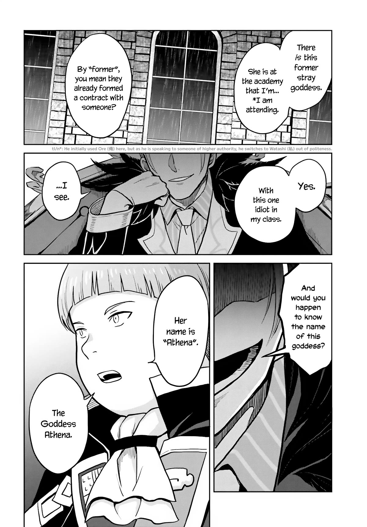 Shin no Jitsuryoku wa Girigiri Made Kakushite Iyou to Omou Chapter 27 page 36 - Chapter 27: An Oath