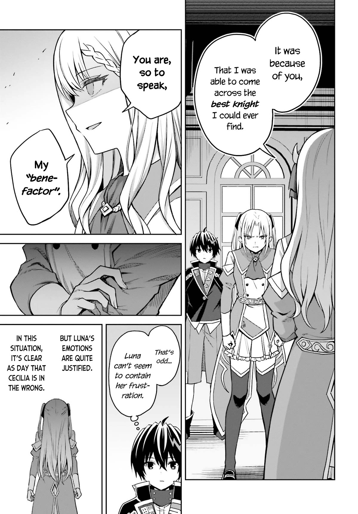 Shin no Jitsuryoku wa Girigiri Made Kakushite Iyou to Omou Chapter 27 page 7 - Chapter 27: An Oath