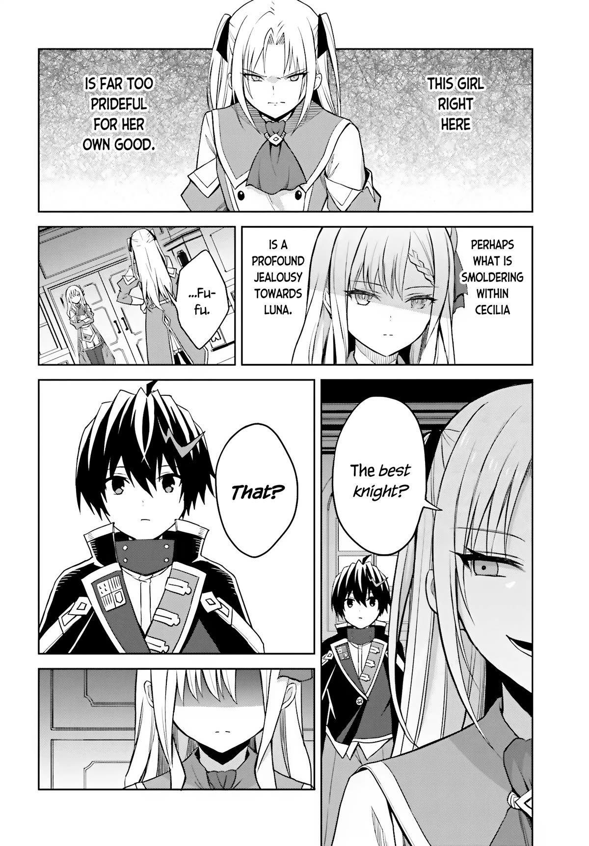 Shin no Jitsuryoku wa Girigiri Made Kakushite Iyou to Omou Chapter 27 page 8 - Chapter 27: An Oath