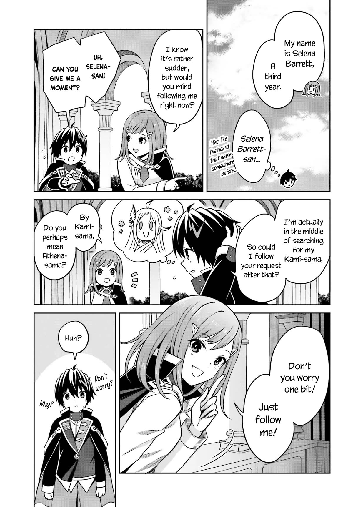 Shin no Jitsuryoku wa Girigiri Made Kakushite Iyou to Omou Chapter 28 page 10 - Chapter 28: A Meeting Out of the Blue