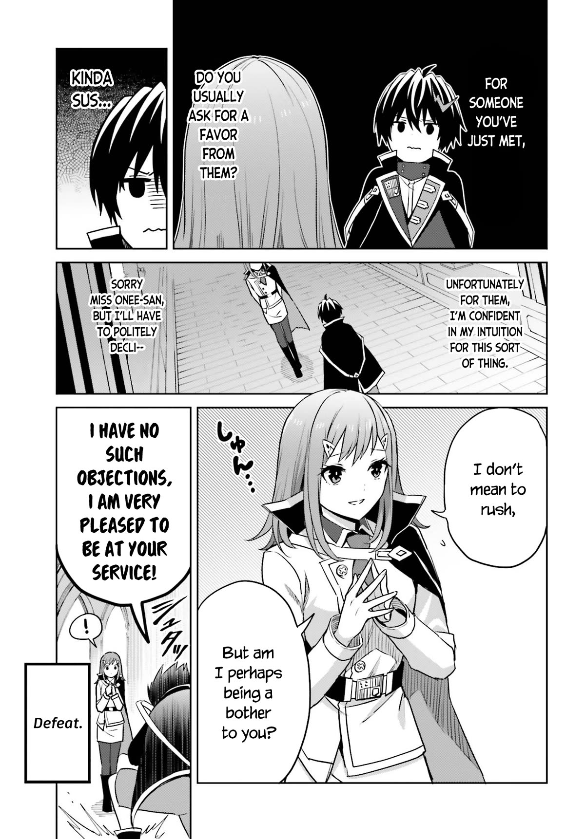 Shin no Jitsuryoku wa Girigiri Made Kakushite Iyou to Omou Chapter 28 page 8 - Chapter 28: A Meeting Out of the Blue