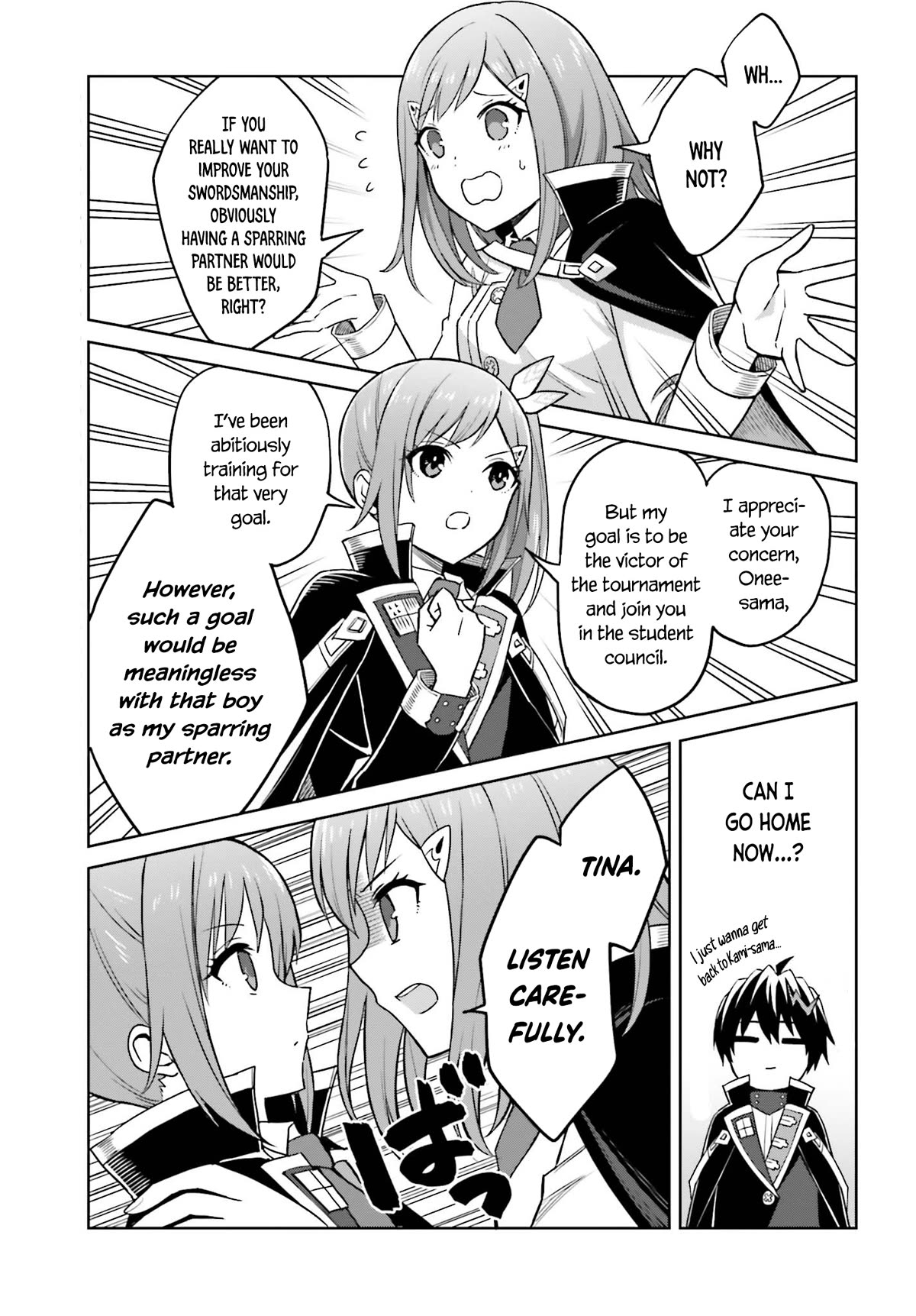 Shin no Jitsuryoku wa Girigiri Made Kakushite Iyou to Omou Chapter 29 page 4 - Chapter 29: Tina Barrett