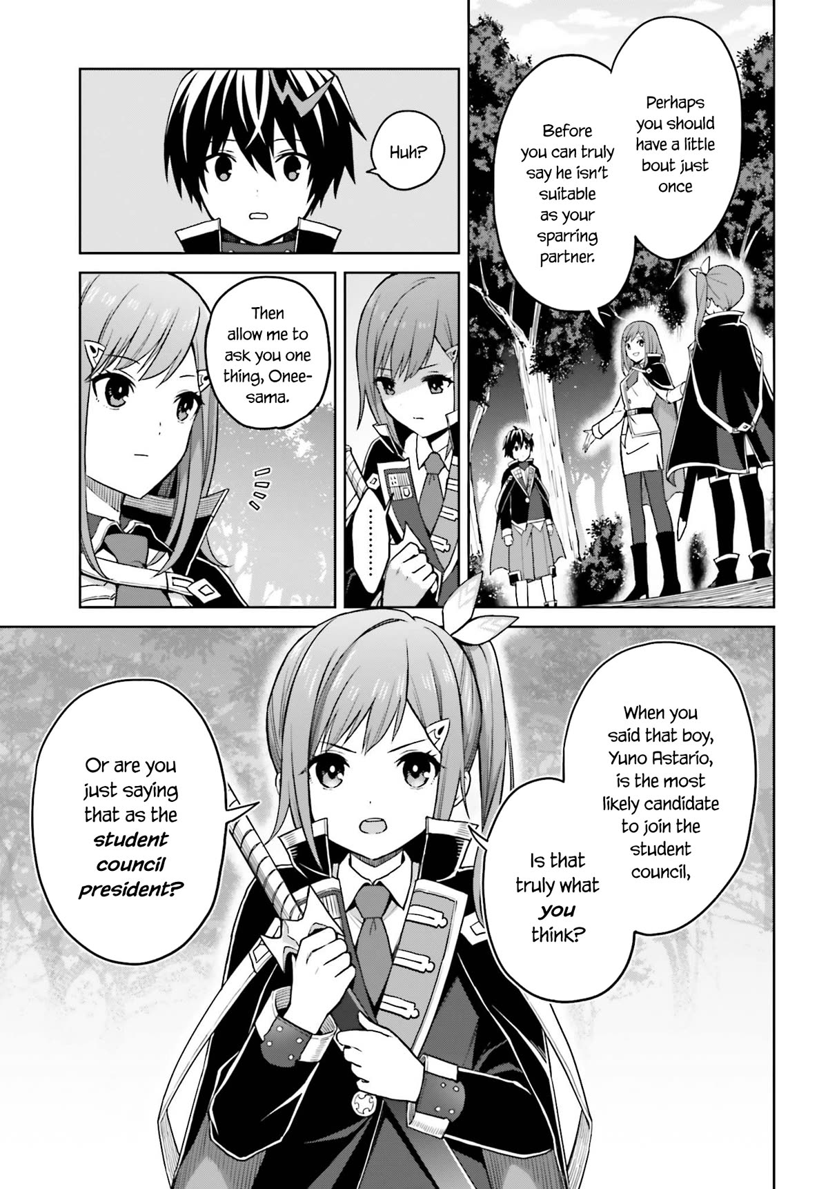 Shin no Jitsuryoku wa Girigiri Made Kakushite Iyou to Omou Chapter 29 page 6 - Chapter 29: Tina Barrett