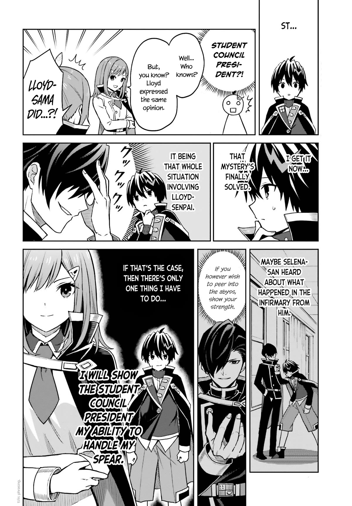 Shin no Jitsuryoku wa Girigiri Made Kakushite Iyou to Omou Chapter 29 page 7 - Chapter 29: Tina Barrett