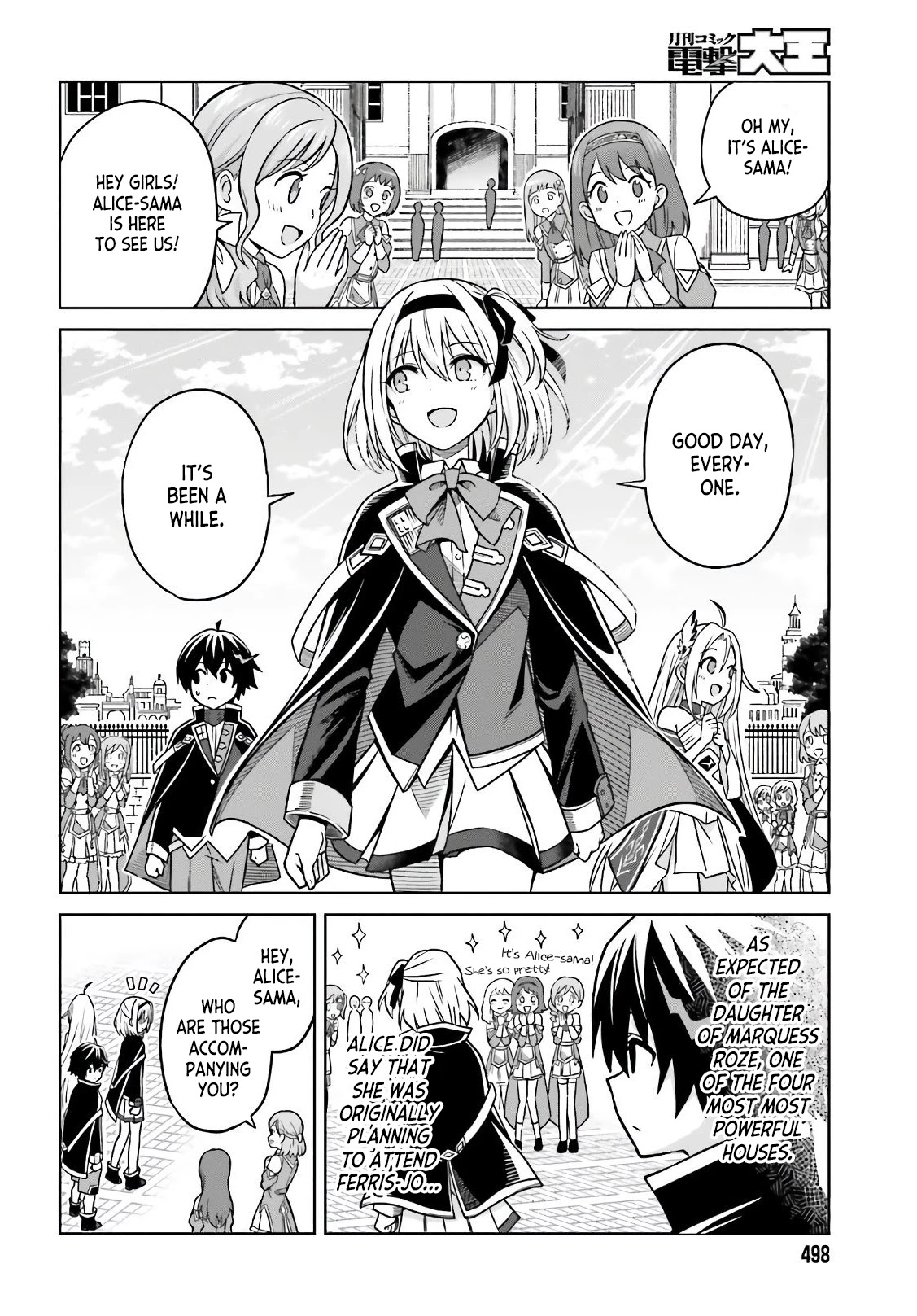 Shin no Jitsuryoku wa Girigiri Made Kakushite Iyou to Omou Chapter 3 page 10 - Chapter 3: Into the Girls' Academy