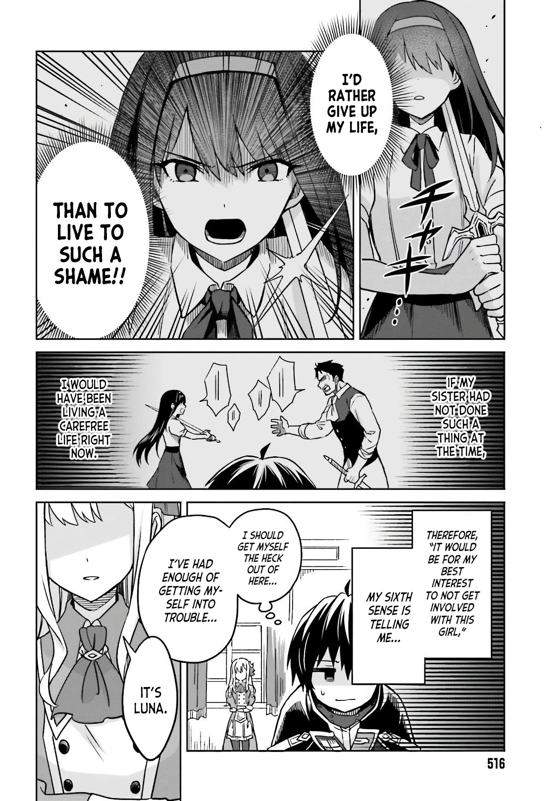 Shin no Jitsuryoku wa Girigiri Made Kakushite Iyou to Omou Chapter 3 page 28 - Chapter 3: Into the Girls' Academy