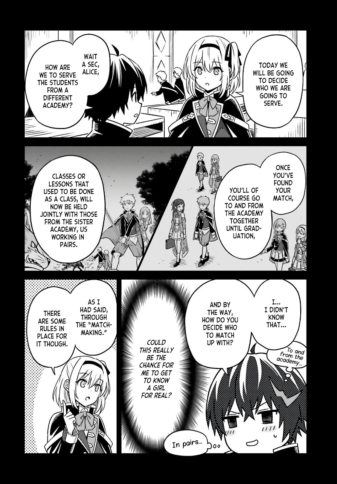 Shin no Jitsuryoku wa Girigiri Made Kakushite Iyou to Omou Chapter 3 page 6 - Chapter 3: Into the Girls' Academy