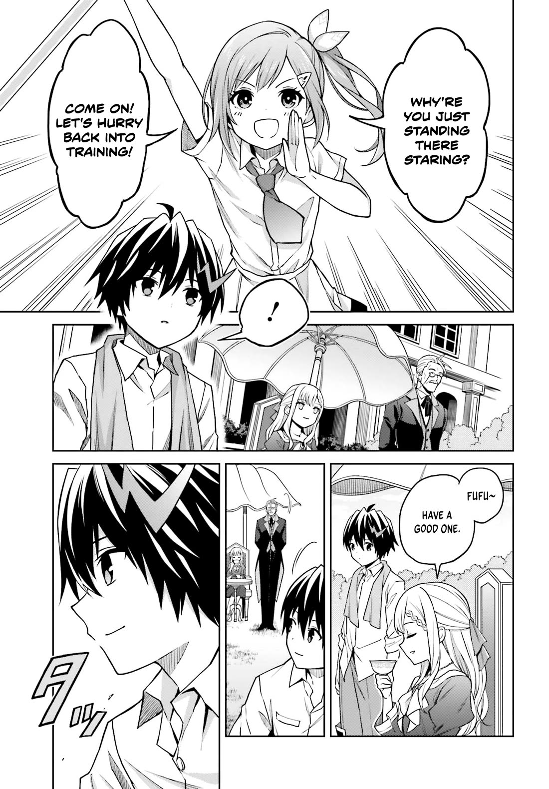 Shin no Jitsuryoku wa Girigiri Made Kakushite Iyou to Omou Chapter 32 page 10 - Chapter 32: That Red Sun