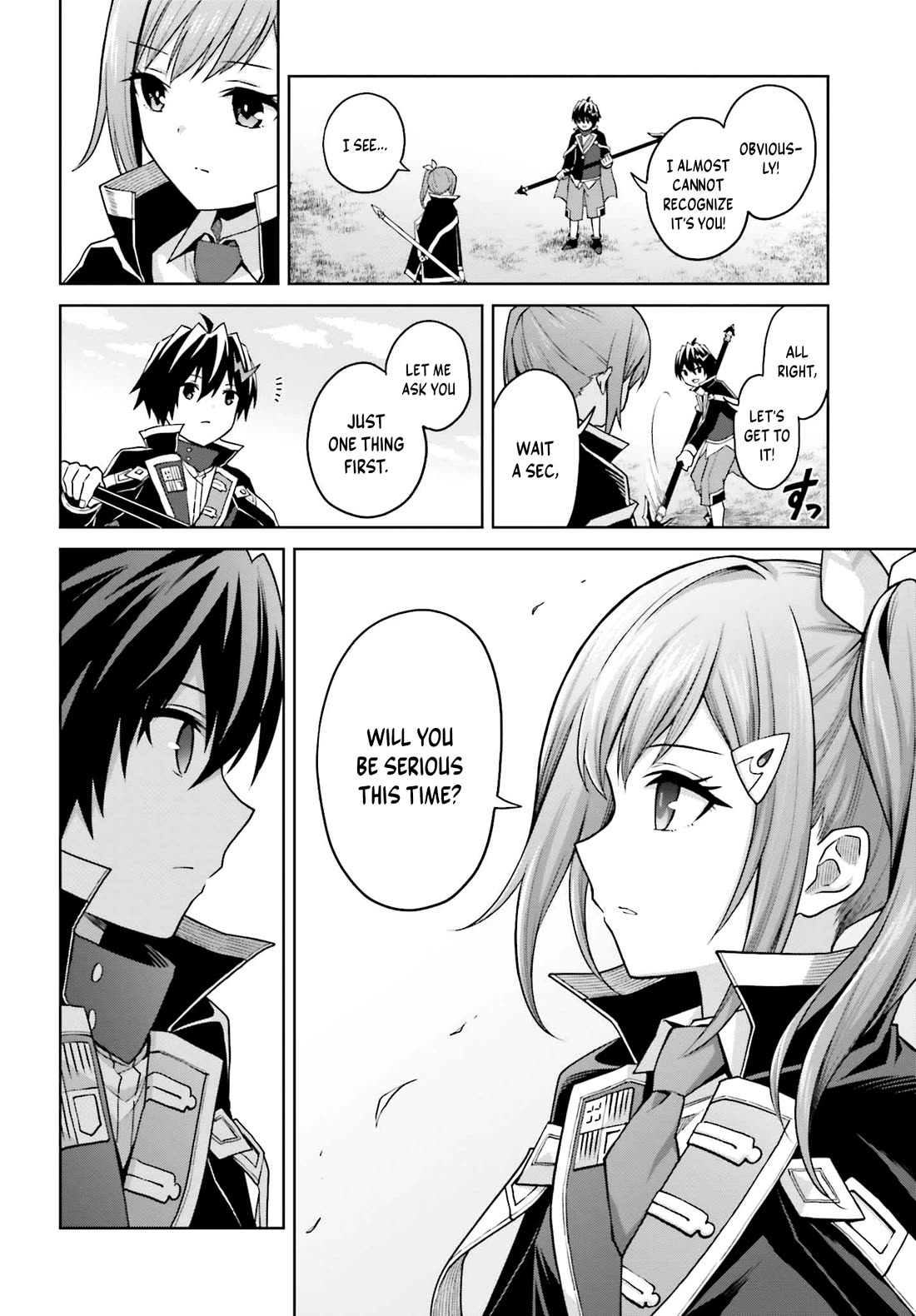 Shin no Jitsuryoku wa Girigiri Made Kakushite Iyou to Omou Chapter 32 page 25 - Chapter 32: That Red Sun
