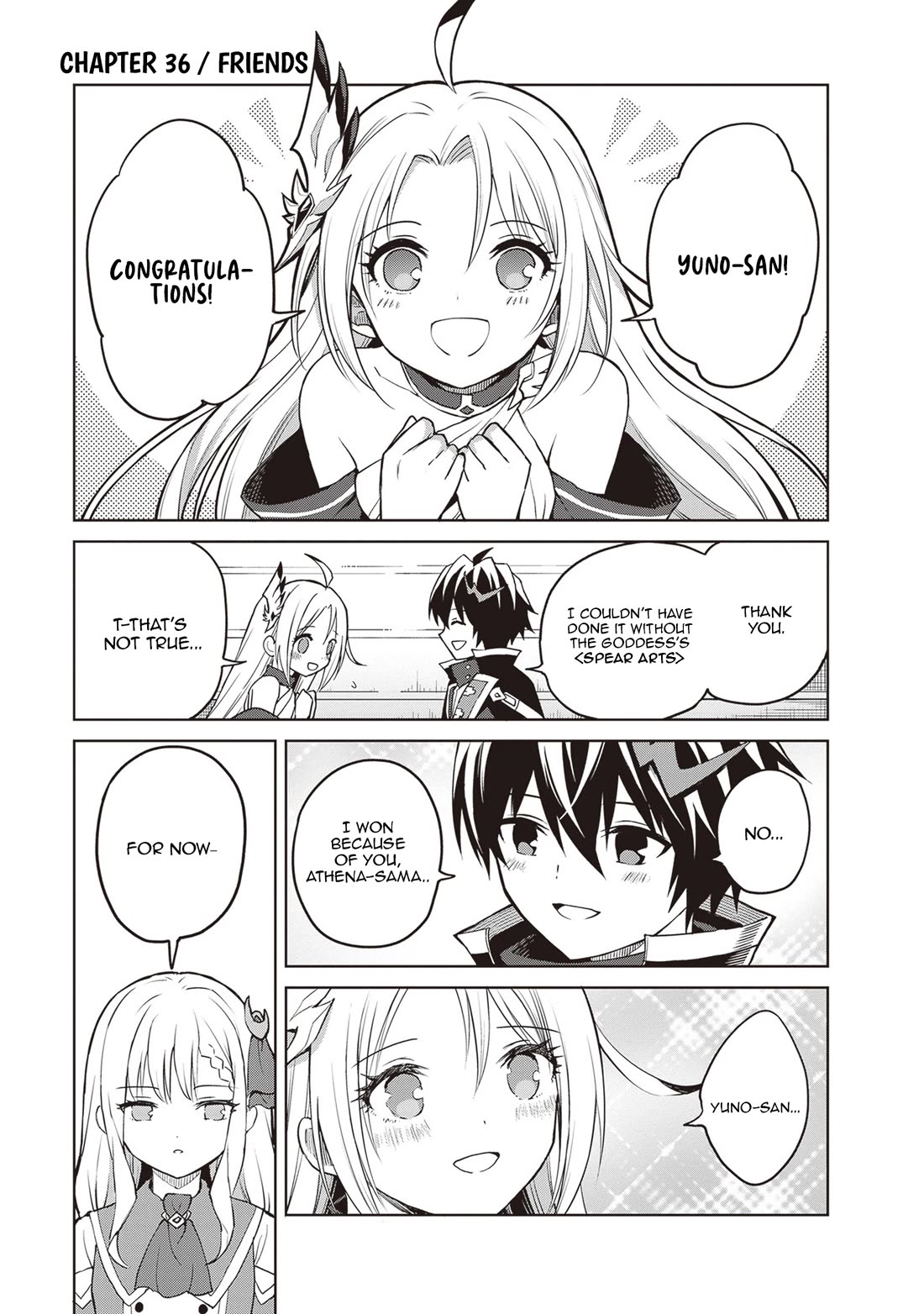 Shin no Jitsuryoku wa Girigiri Made Kakushite Iyou to Omou Chapter 36 page 1 - Chapter 36