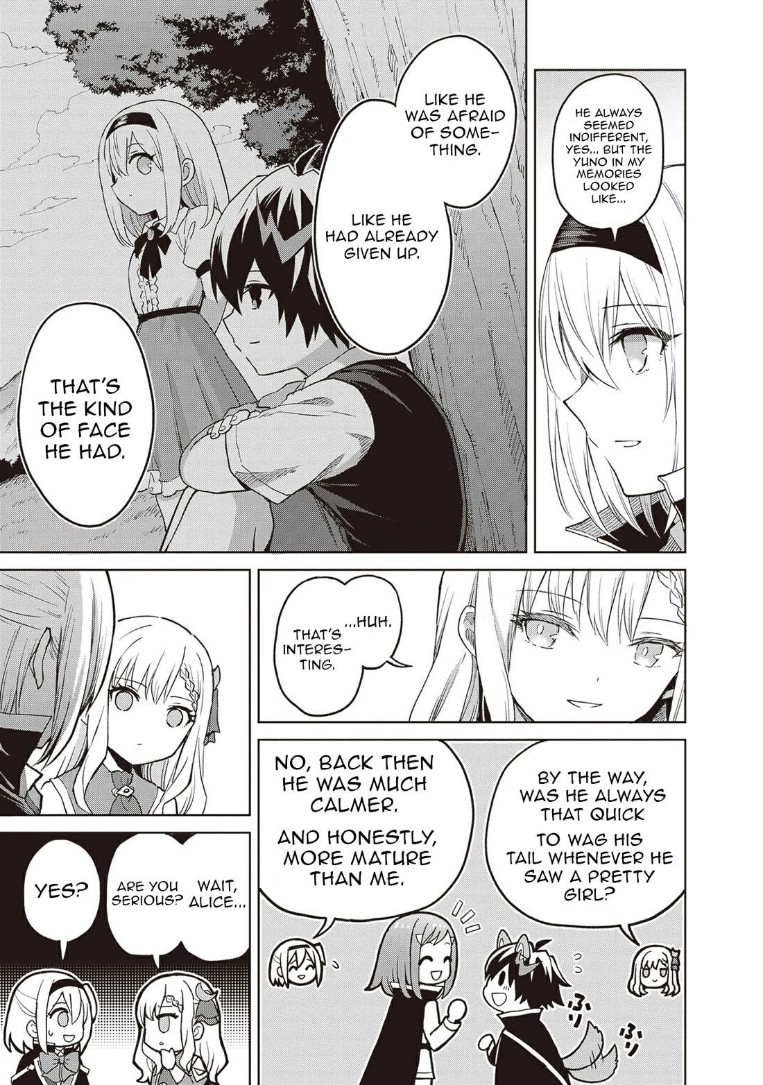 Shin no Jitsuryoku wa Girigiri Made Kakushite Iyou to Omou Chapter 38.5 page 11 - Chapter 38.5: extra