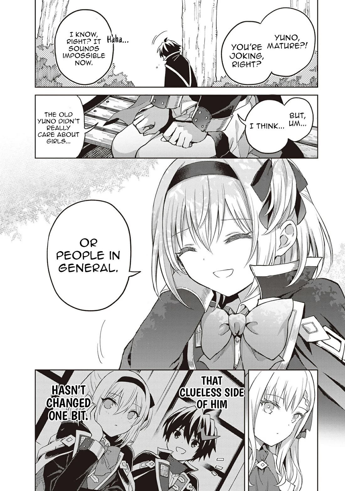 Shin no Jitsuryoku wa Girigiri Made Kakushite Iyou to Omou Chapter 38.5 page 12 - Chapter 38.5: extra