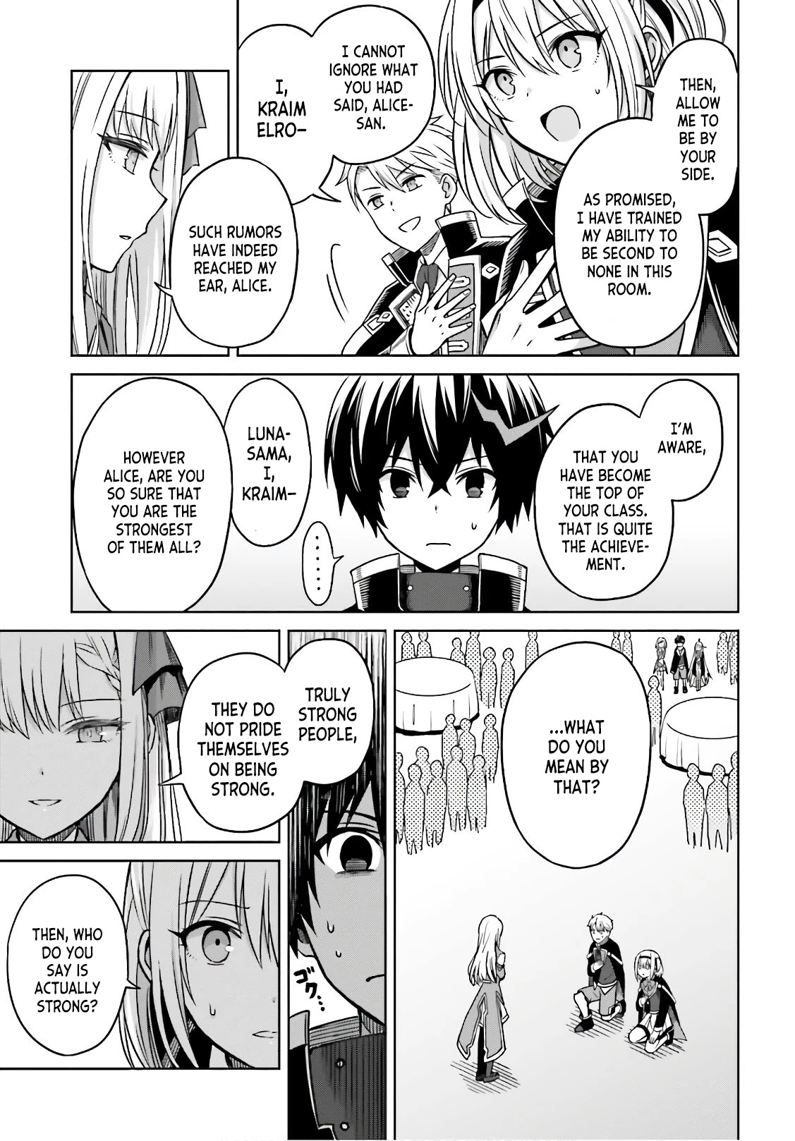 Shin no Jitsuryoku wa Girigiri Made Kakushite Iyou to Omou Chapter 4 page 17 - Chapter 4: A Dance With the Moon